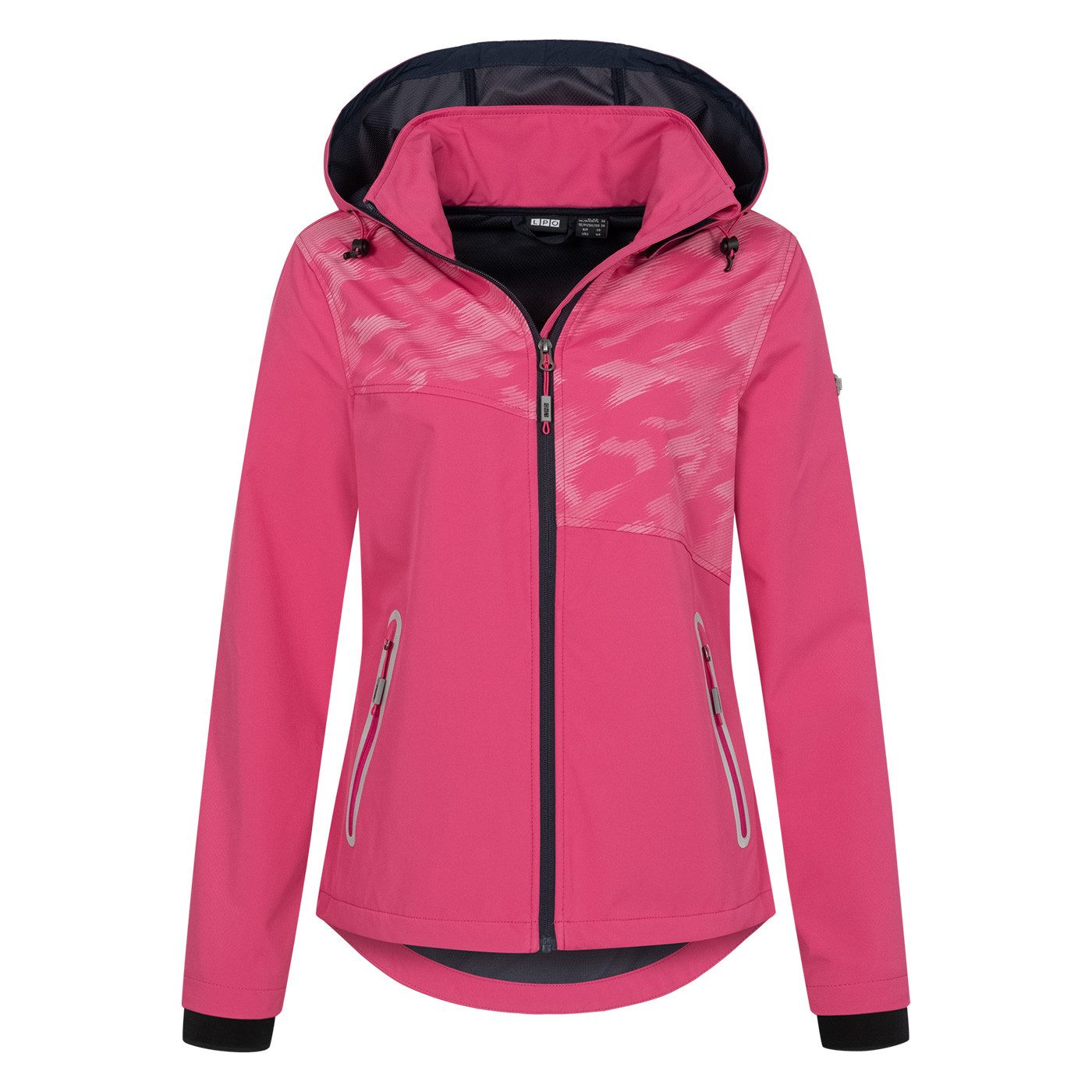 LPO Softshell-jack MECATINA PEAK III WMN met afneembare capuchon