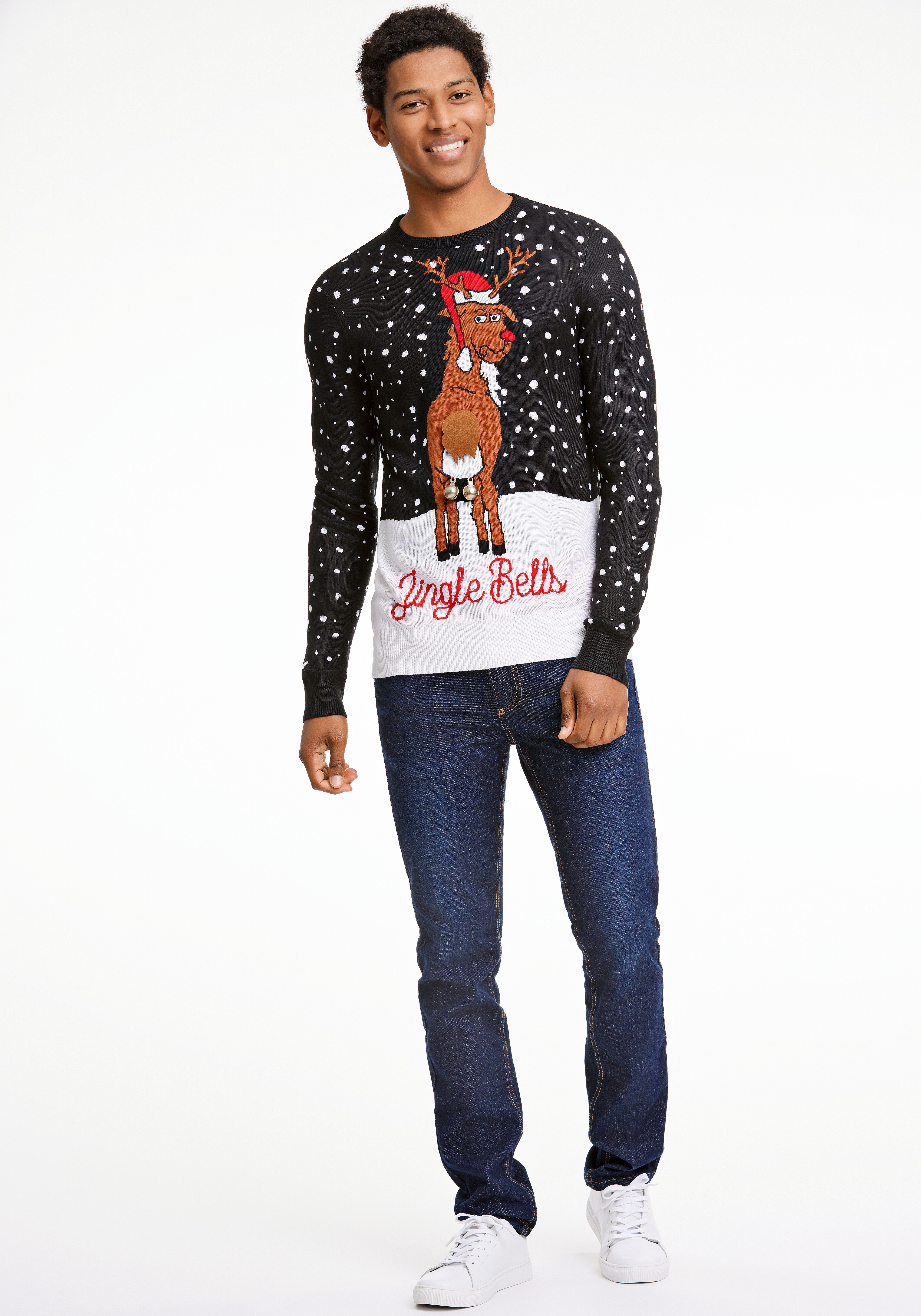 LINDBERGH Gebreide trui in kerst-look