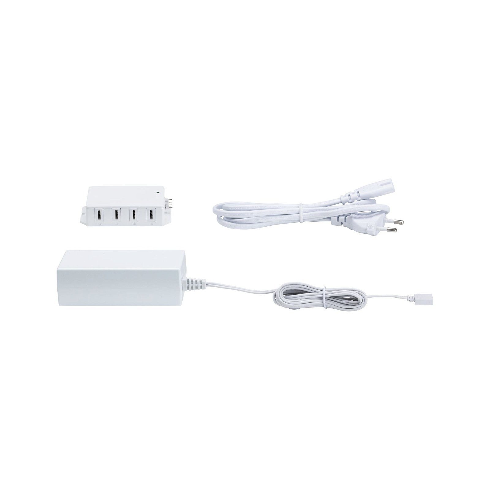 Paulmann Verlichting voor onderkast Clever Connect trafo max. 36W 12V DC incl. 8-voudige verdeler wit (1 stuk)