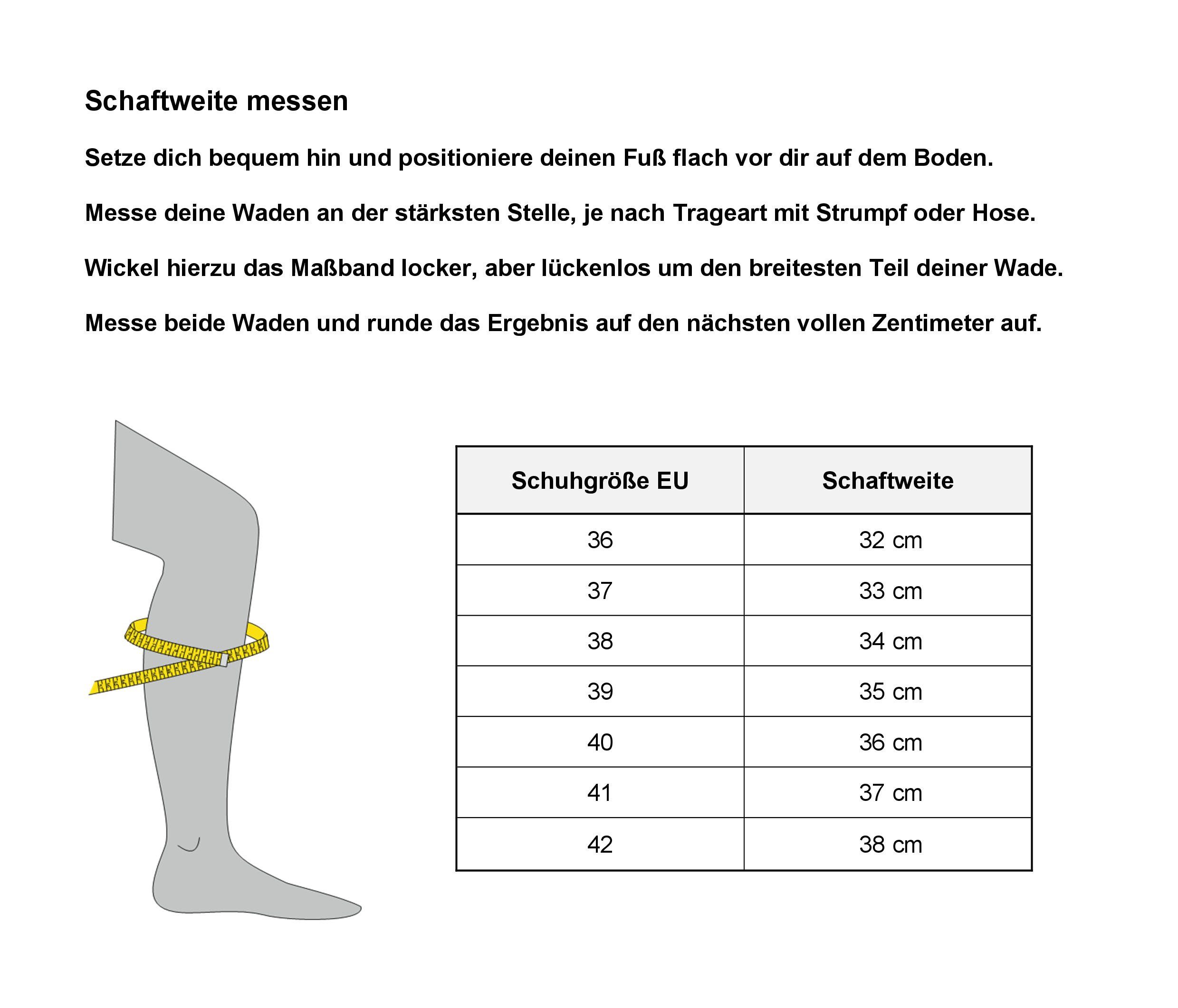 Caprice Laarzen blokhak, avondschoen, xs-schaft, korte binnenrits