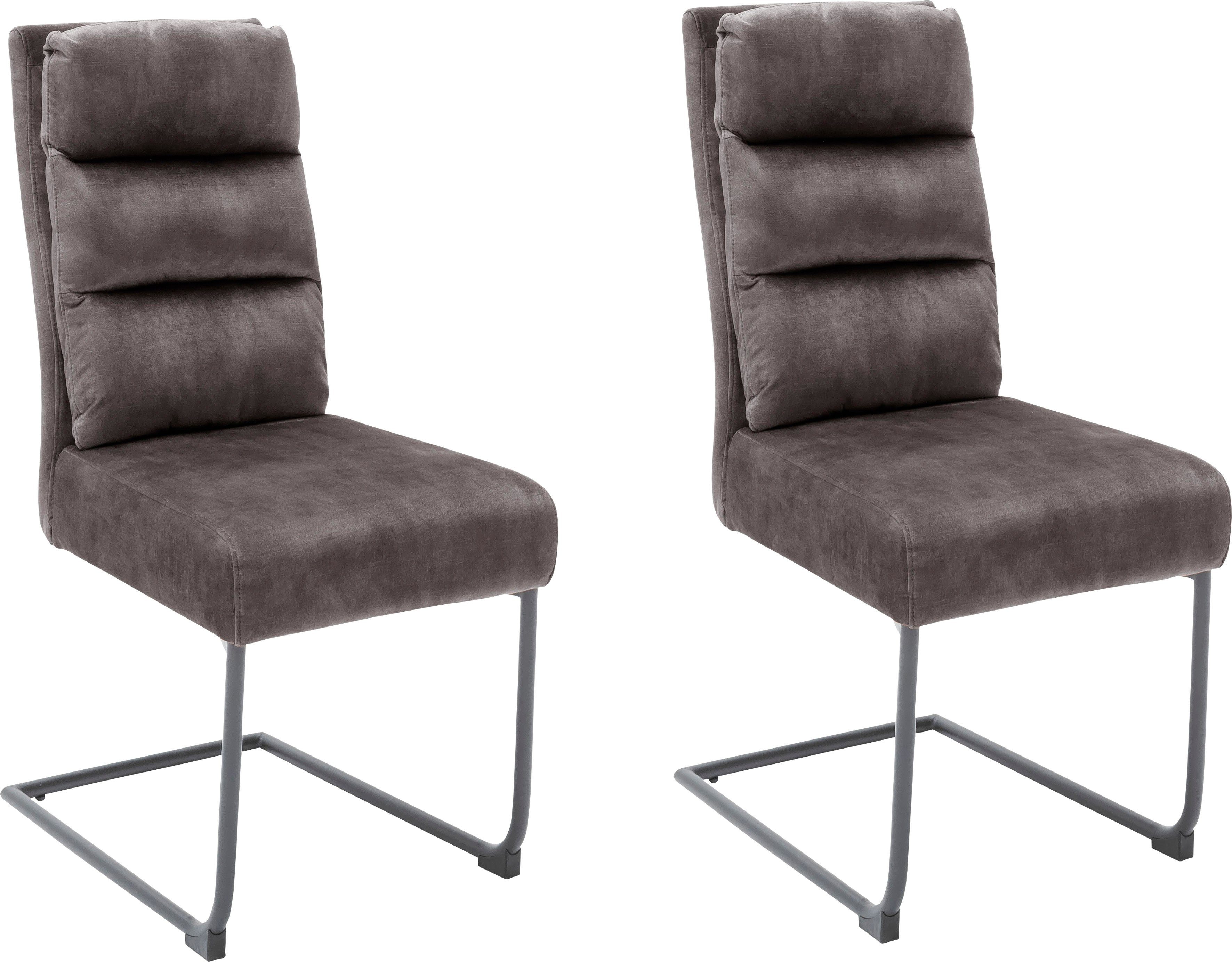 MCA furniture Vrijdragende stoel Lampang (set, 2 stuks)