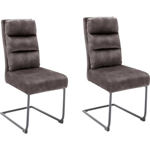 MCA furniture Vrijdragende stoel Lampang (set, 2 stuks)