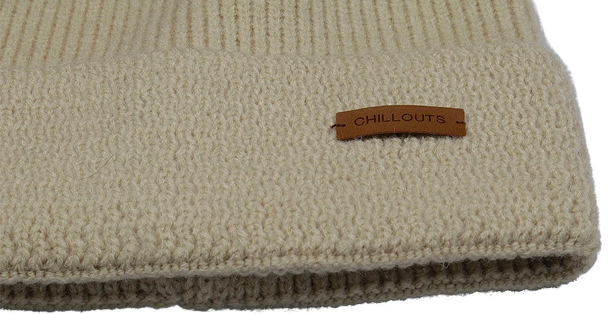 chillouts Beanie Heike Hat met modieuze omslag