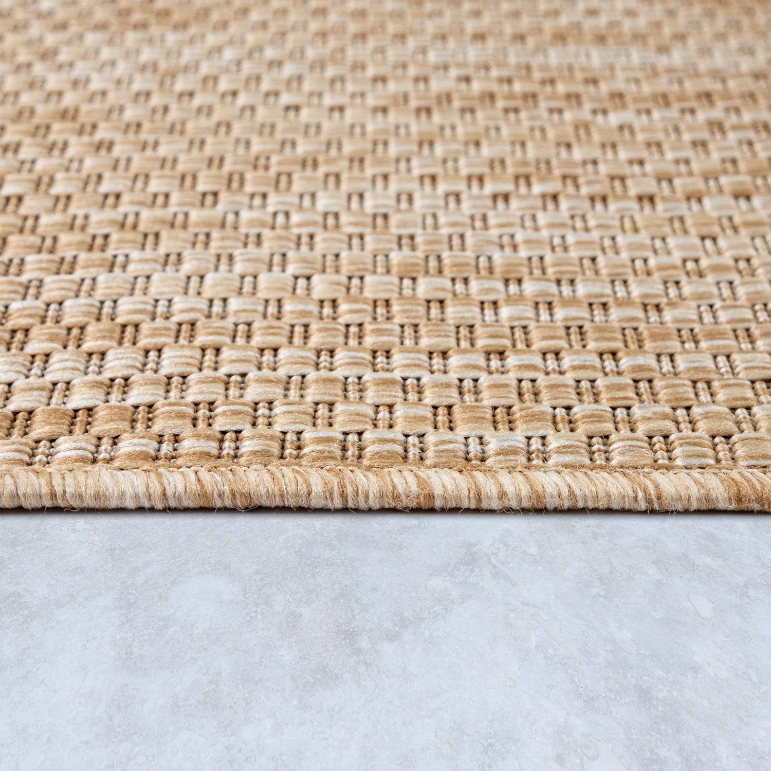 Bruno Banani Vloerkleed Venezia Geschikt voor binnen en buiten, sisal-look, weerbestendig & uv-bestendig