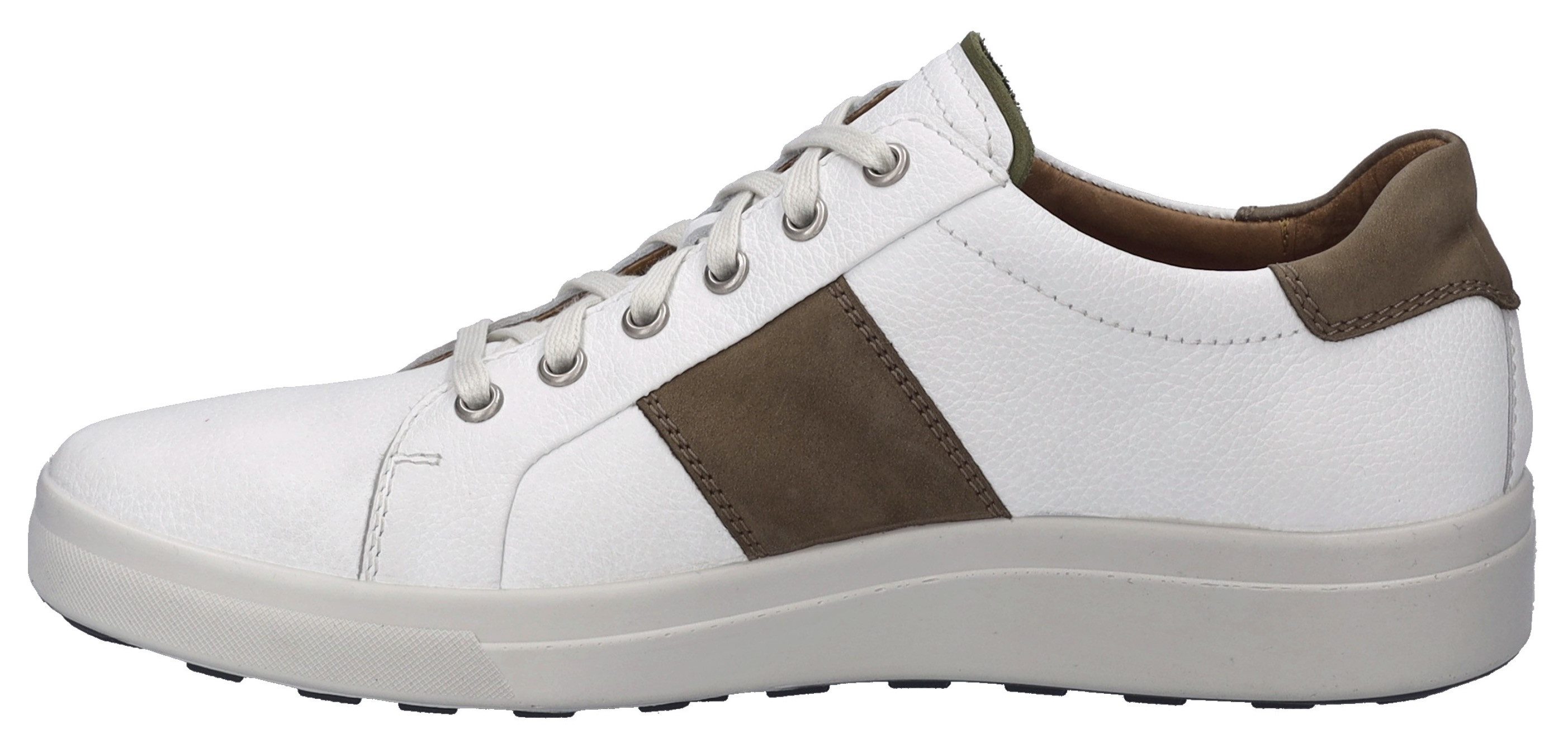 Josef Seibel Sneakers Maddox 04 , veterschoen, vrijetijdsschoen, comfort-schoen met leren binnenzool