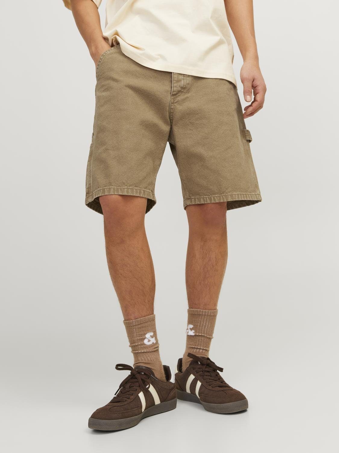 Jack & Jones Short JJITONY JJCARPENTER SHORTS SBD 316 SN heren bermuda broeken maat M bruin