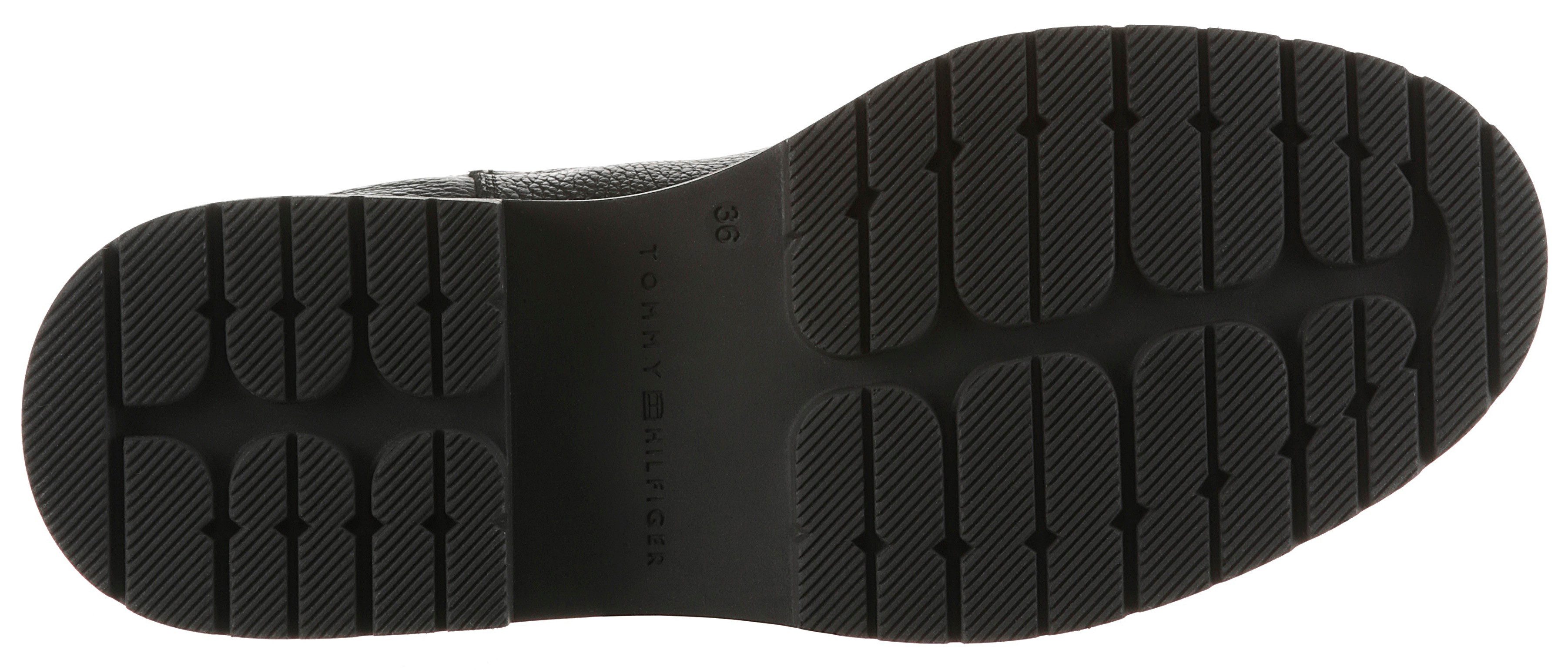 Tommy Hilfiger Winterlaarzen TH PLAQUE PEBBLE CHELSEA WARM