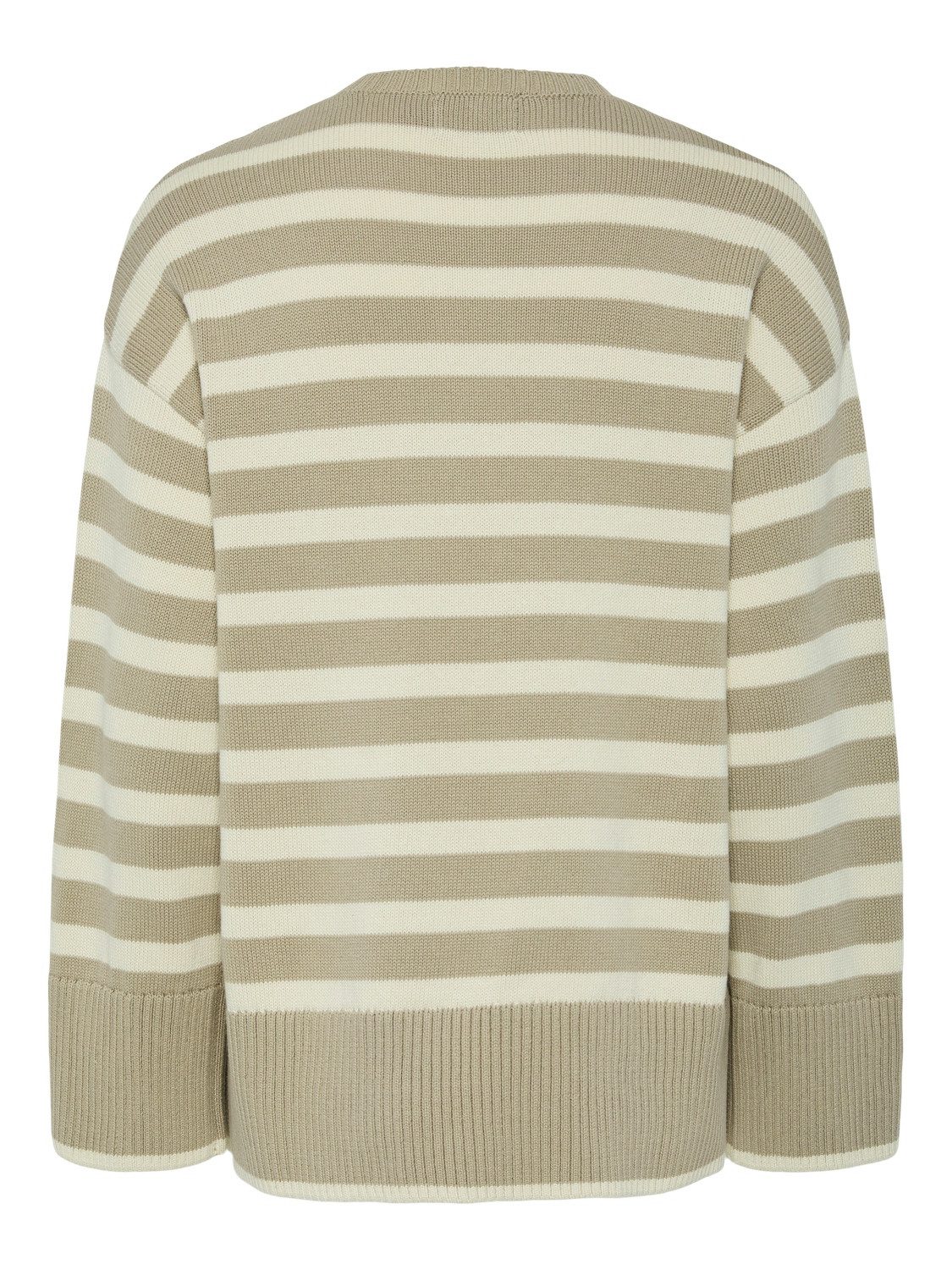 pieces Trui met ronde hals PCAVA LS O-NECK SLIT KNIT NOOS