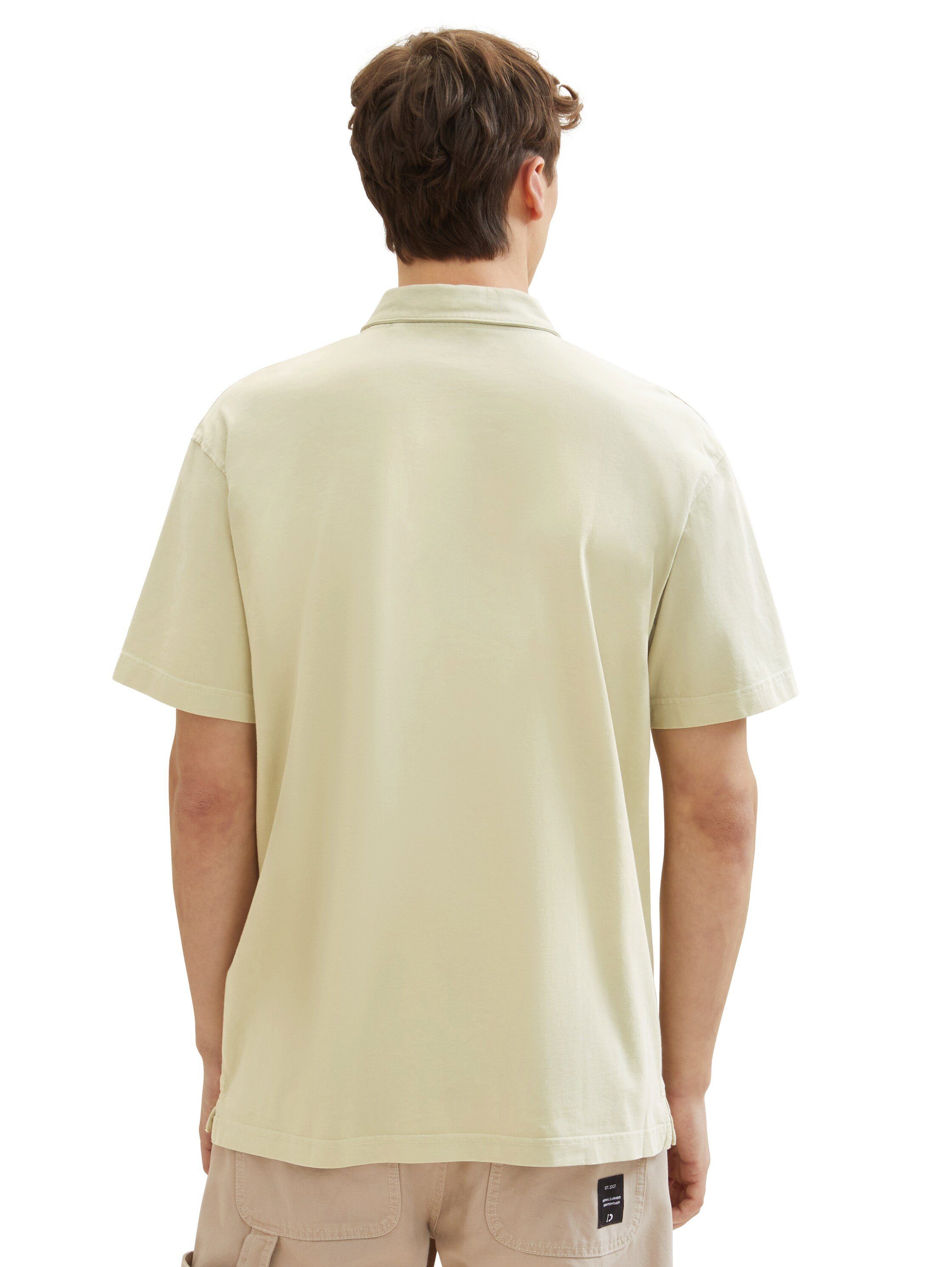 Tom Tailor Denim Poloshirt met halve knoopsluiting