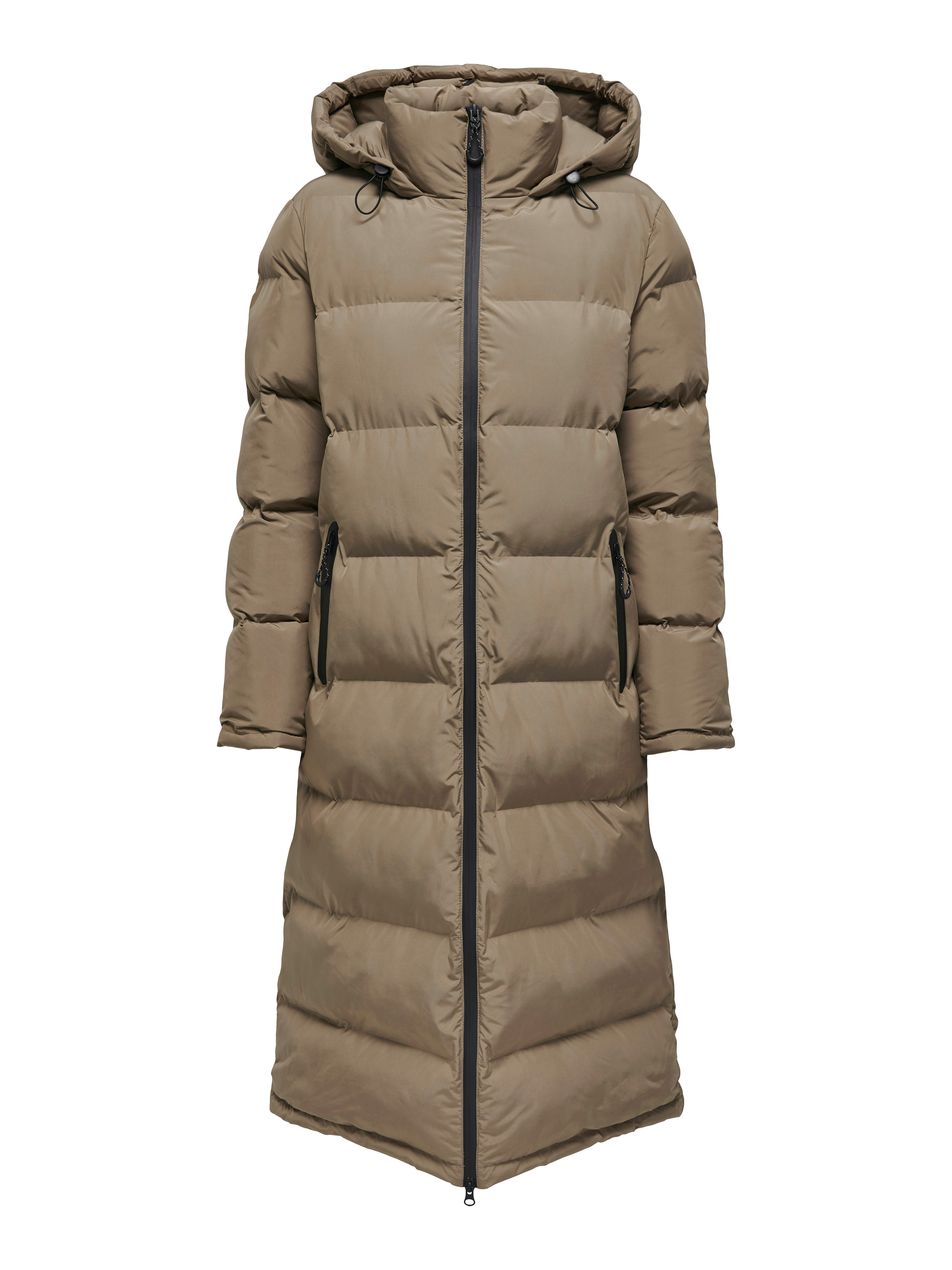 Only Gewatteerde jas ONLPAULA PREMIUM PUFFER LONG OTW