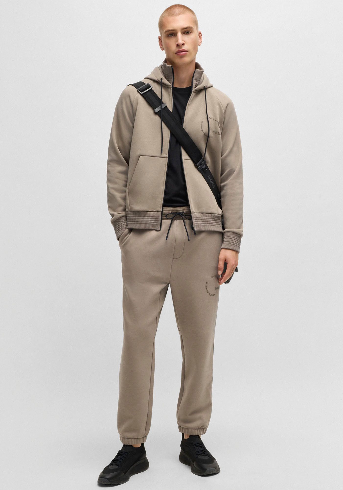 BOSS GREEN Sweatpants Huggel elastisch