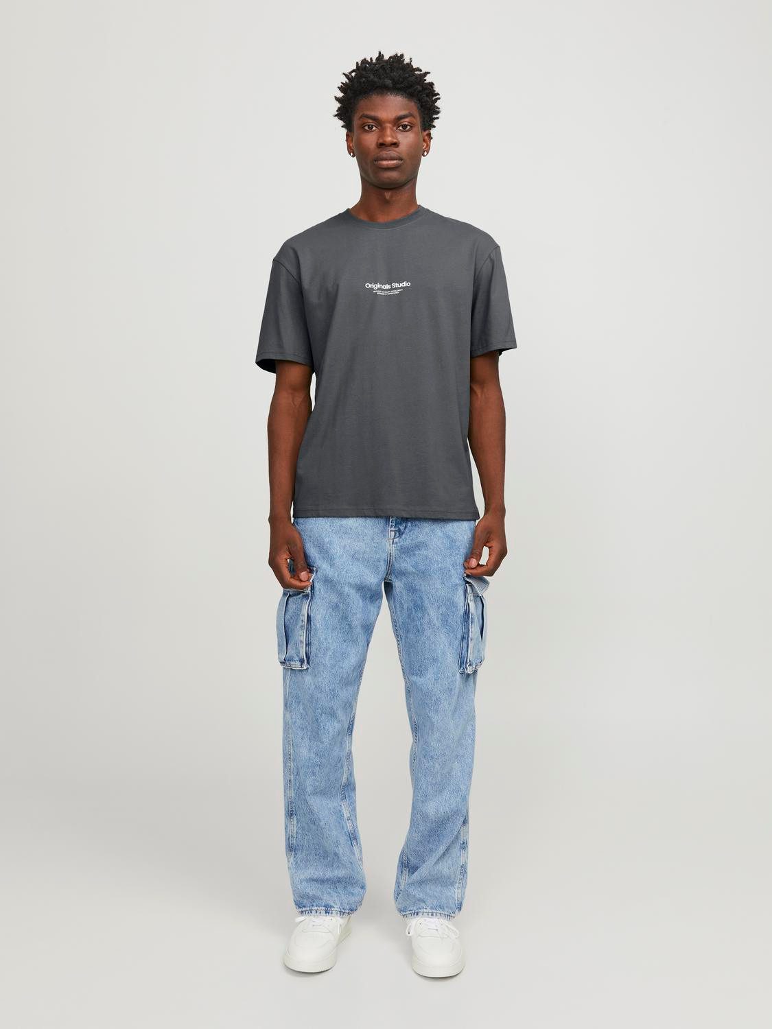Jack & Jones Shirt met ronde hals JORVESTERBRO TEE SS CREW NECK NOOS
