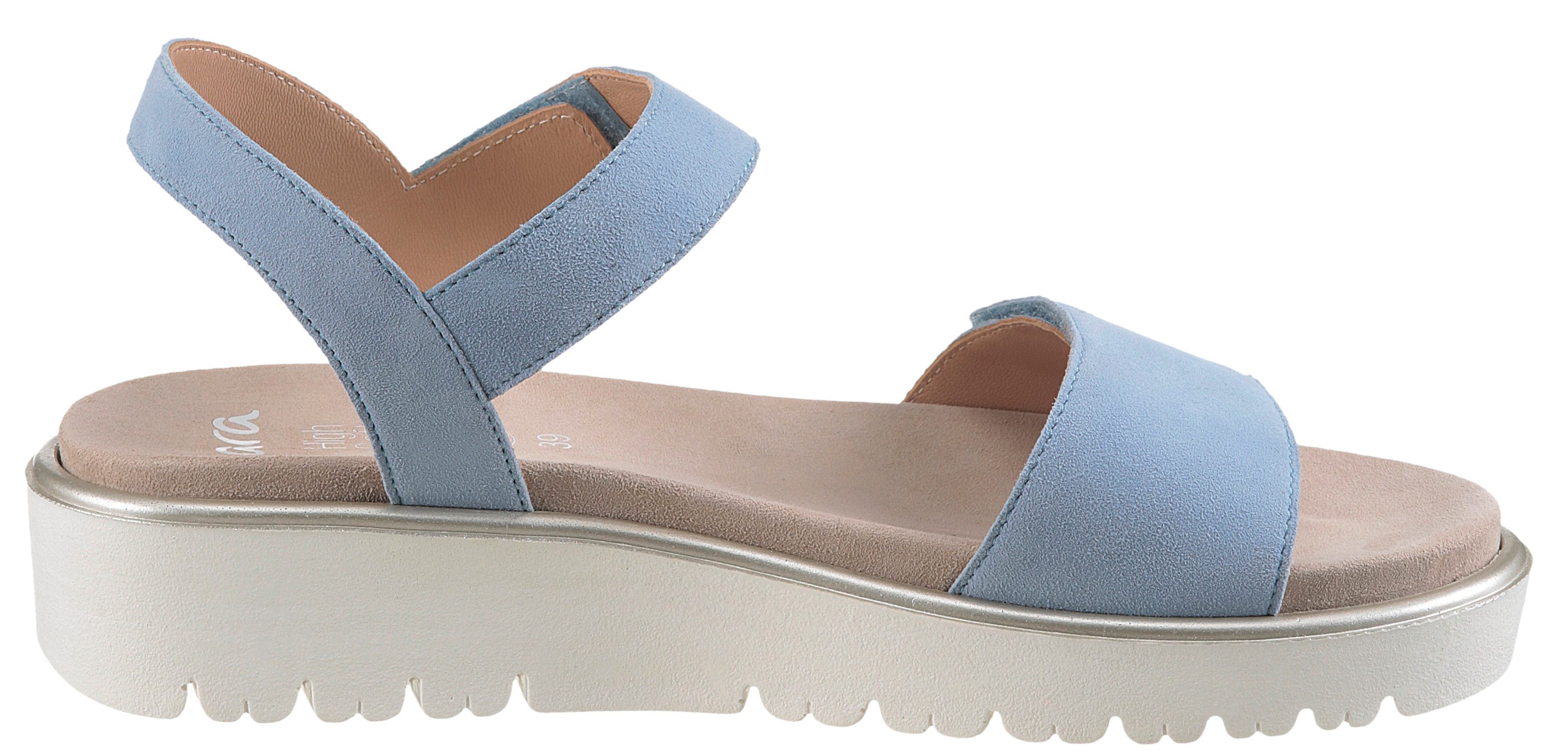 Ara Sleehaksandaaltjes Bilbao , sleehaksandaal, zomerschoen, comfortabele schoen in g-breedte