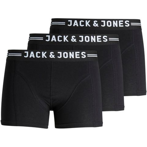 NU 20% KORTING: Jack & Jones Boxershort Sense Trunks (3 stuks)