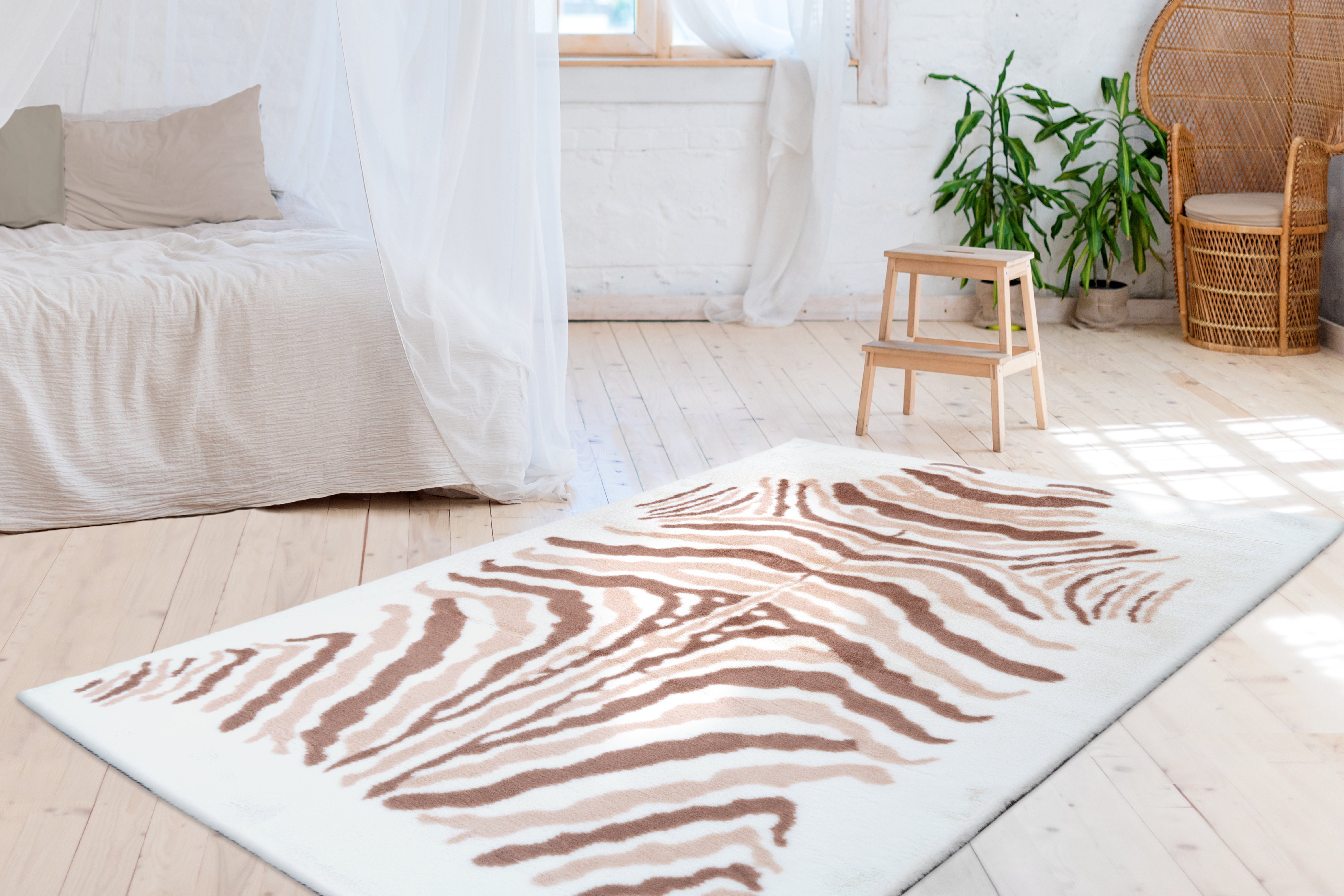 aRTE ESPINA Vloerkleed Rabbit Animal 400 Knusse hoogpolige tapijt, handgetuft, met katoen achterkant