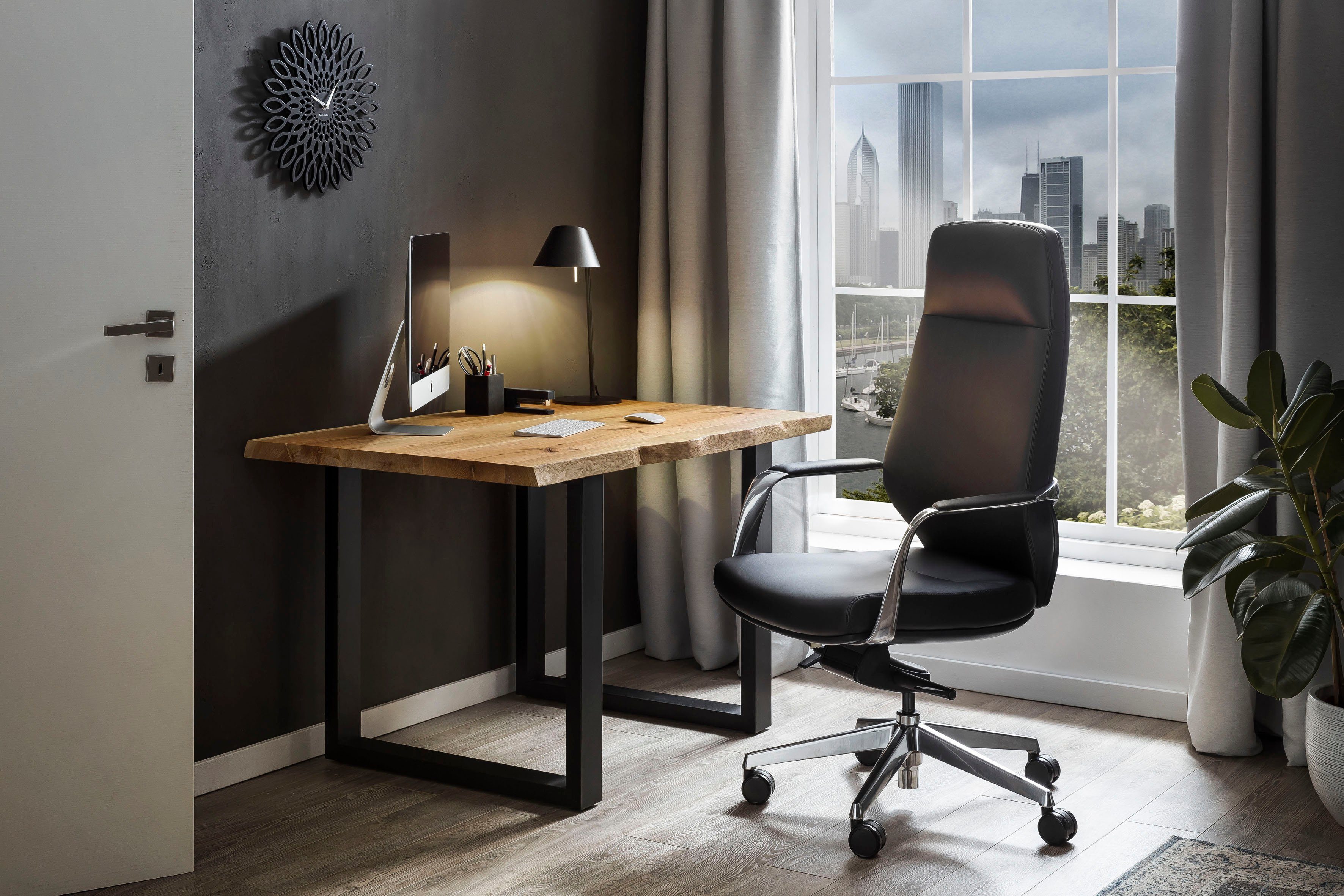 SalesFever Bureau echt schaaldeel, home office laptoptafel