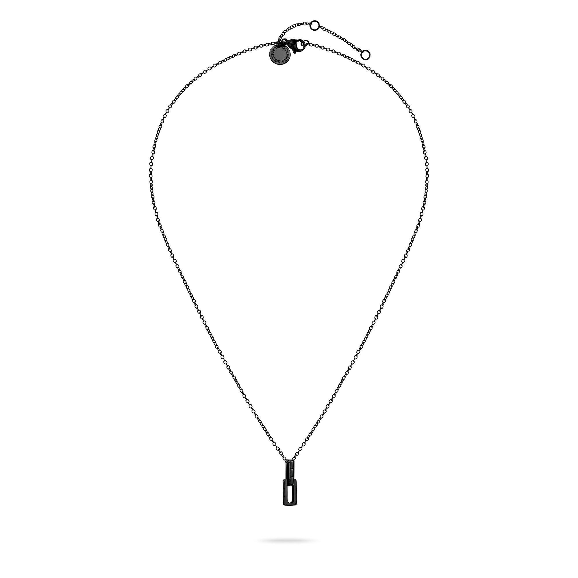 Liebeskind Berlin Ketting met hanger Sieraden roestvrijstalen ketting The Festive Mini Link Sparkle