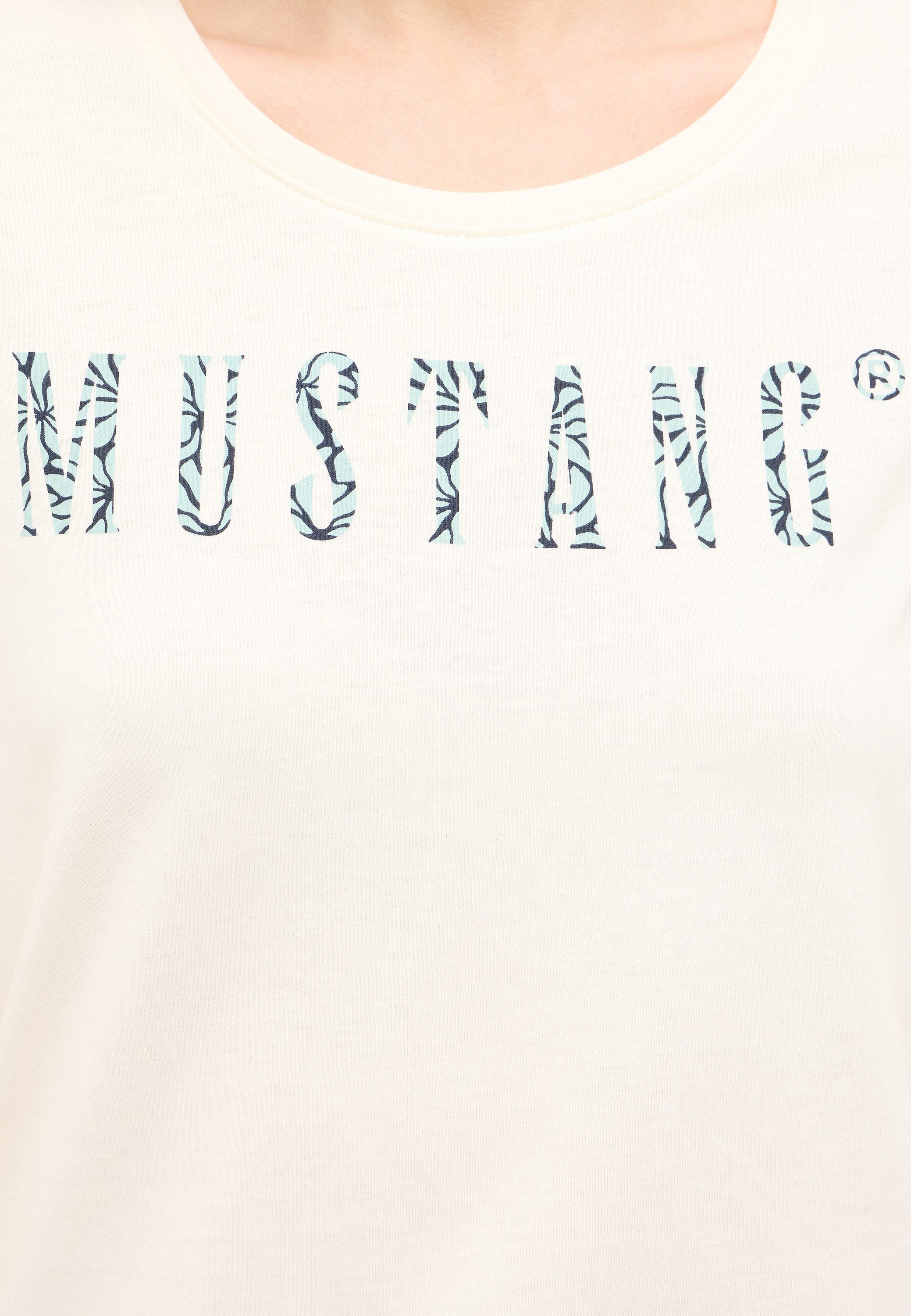MUSTANG Shirt met korte mouwen Dames stijl Alma