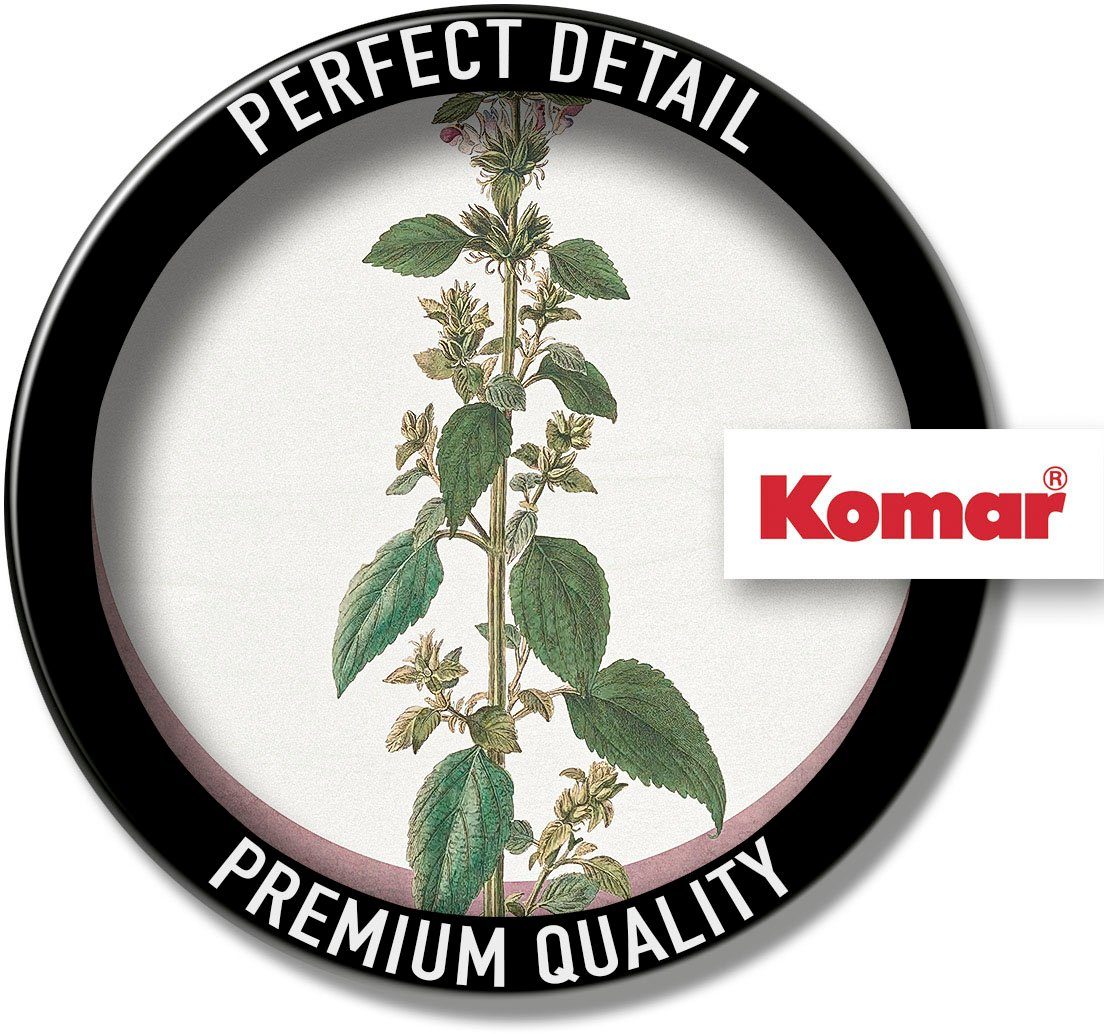Komar Wanddecoratie Menthe en Croissance Wanddecoratie - zonder lijst (1 stuk)