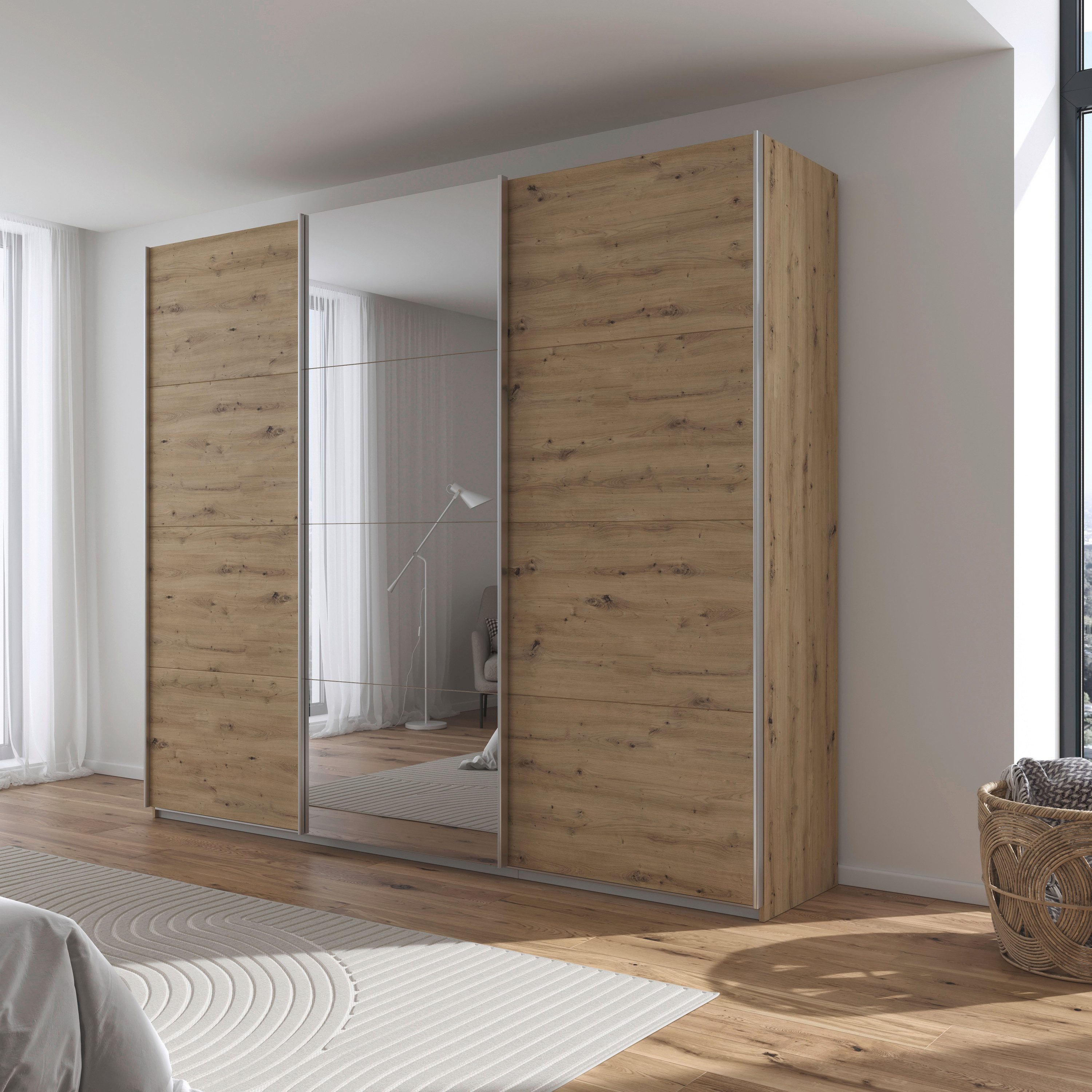 rauch Schuifdeurkast Kledingkast kast OTTO´S CHOICE garderobe AGORDO Top interieur, in 4 breedtes en 2 hoogtes MADE IN GERMANY