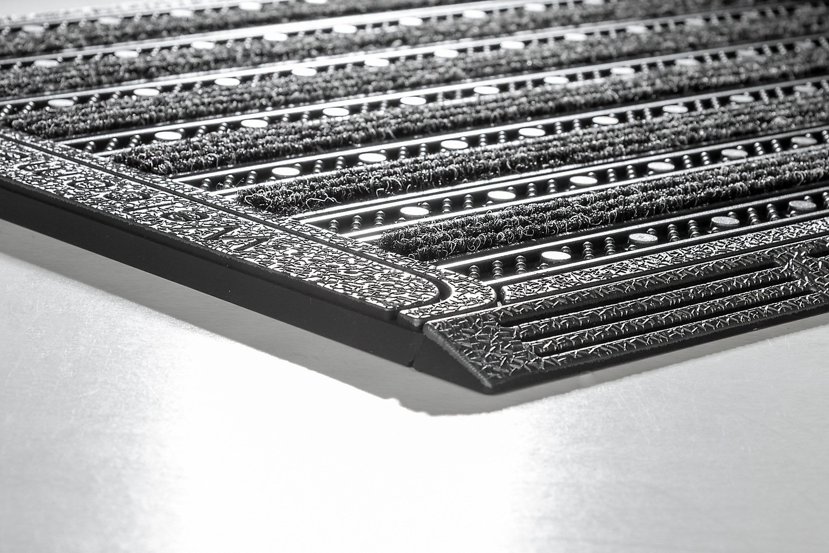 Home2Fashion Mat GridClean HomeXL Inloopmat, robuust & slijtvast, geschikt voor binnen en buiten