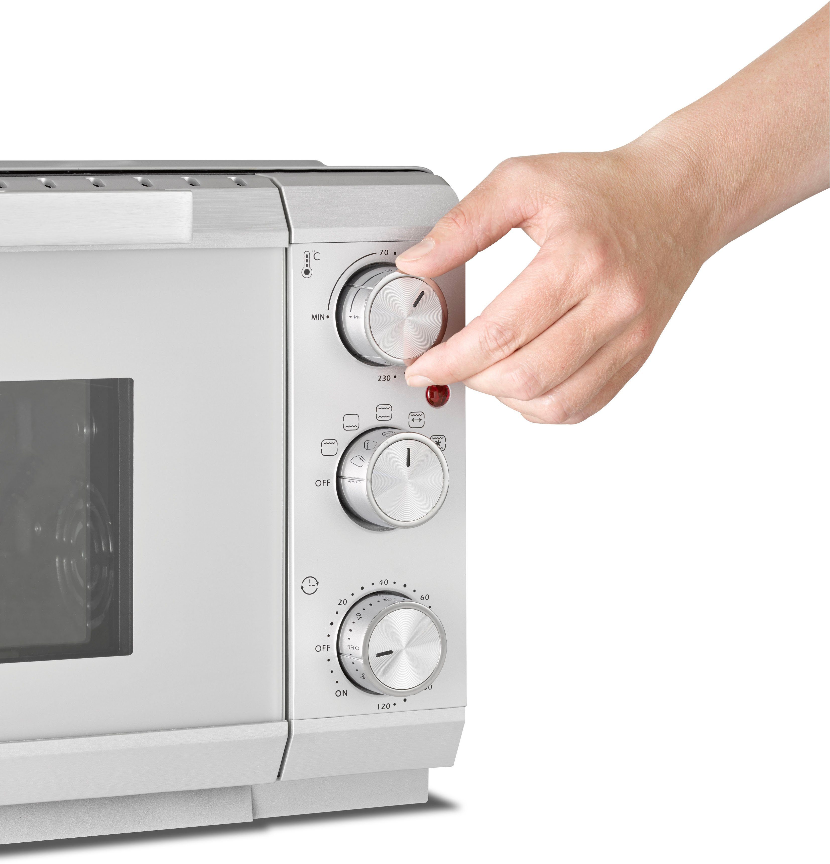 Caso Mini-oven TO 20 SilverStyle