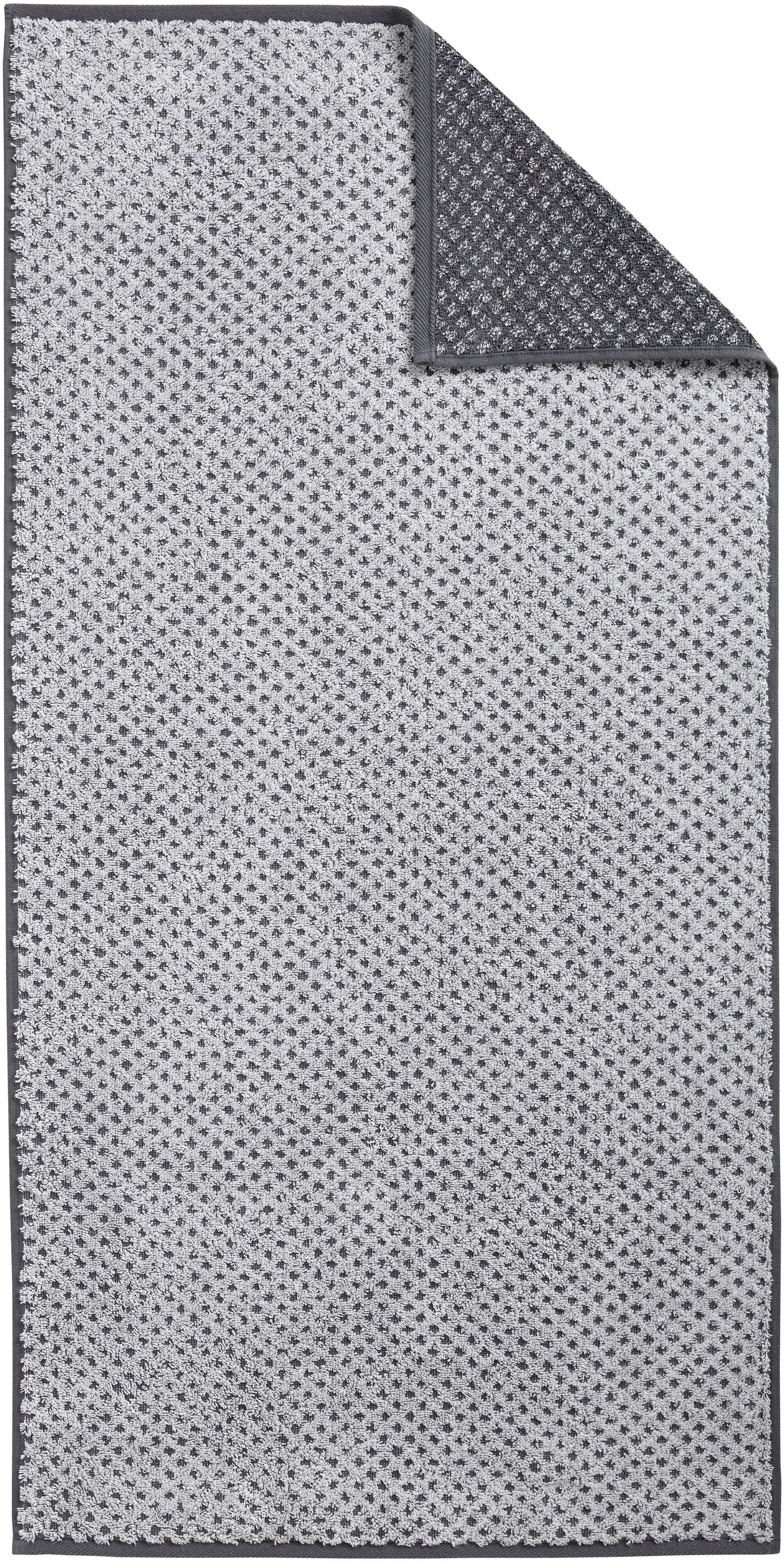 Dyckhoff Handdoekenset Golden Shades Rhombus Knuffelzacht, 4 handdoeken (50x100cm), 2 douchehanddoeken (70x140cm) (set, 6-delig)