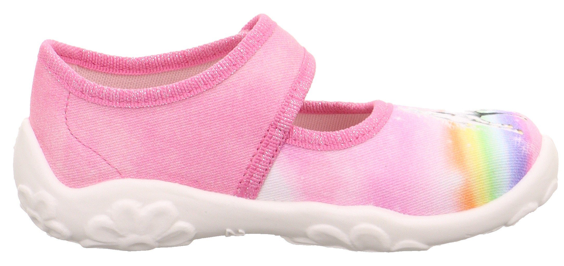 Superfit Pantoffels BONNY WMS: middel Kinderschoen met eenhoornmotief, maat sjabloon om te downloaden