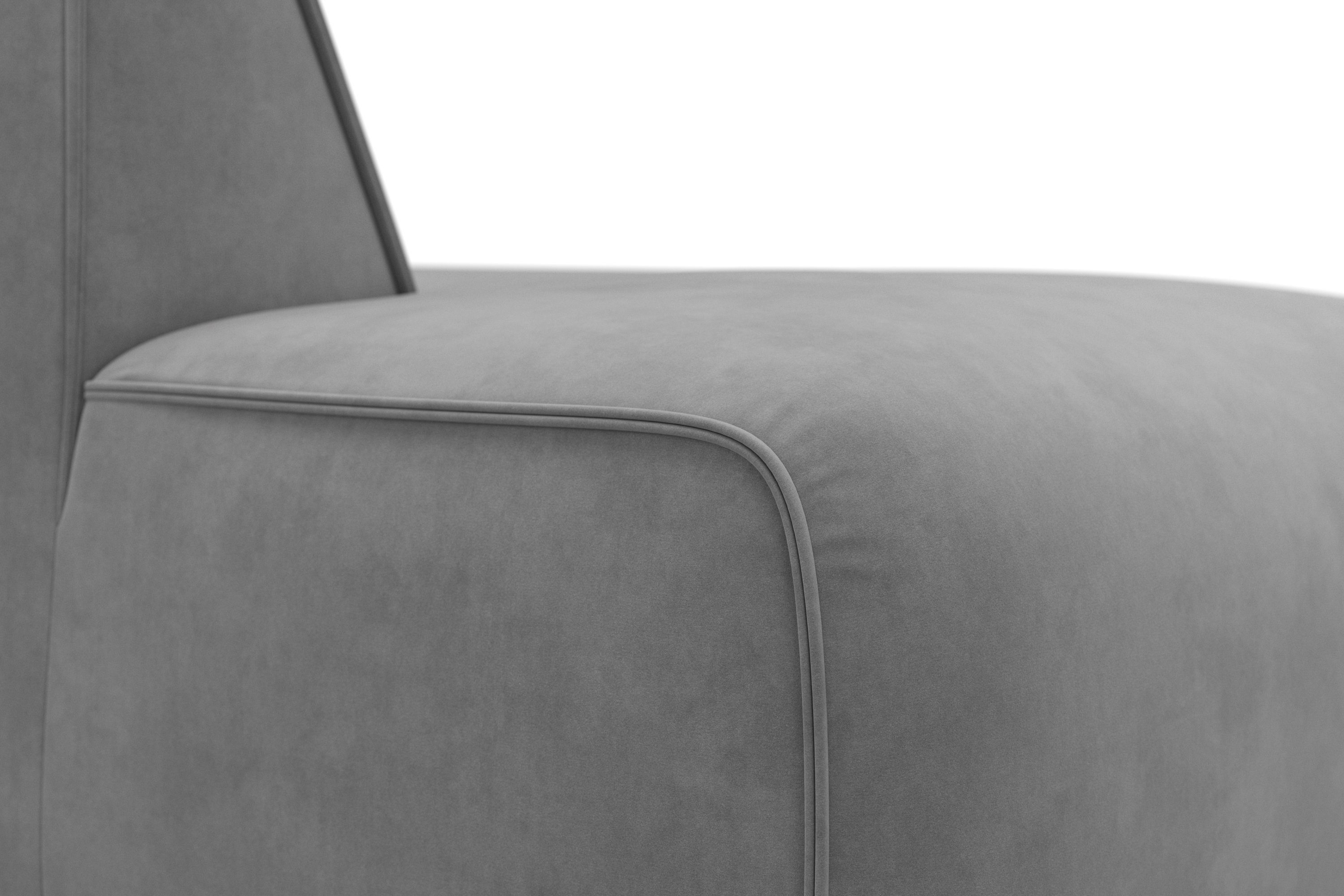 RAUM.ID Ottomane Merid chaise longue, afmetingen B/D/H: 100/162/70 cm als module of apart te gebruiken, voor individuele samenstelling