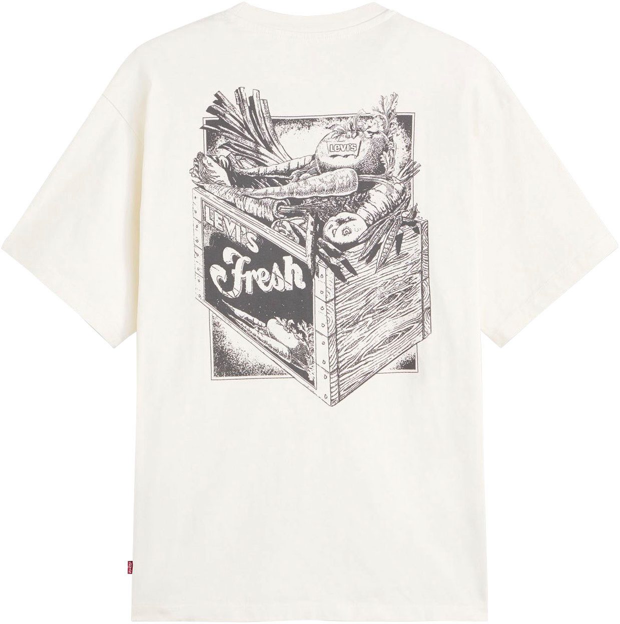 Levi's® T-shirt SEVINTAGE met logo-patch op de borst