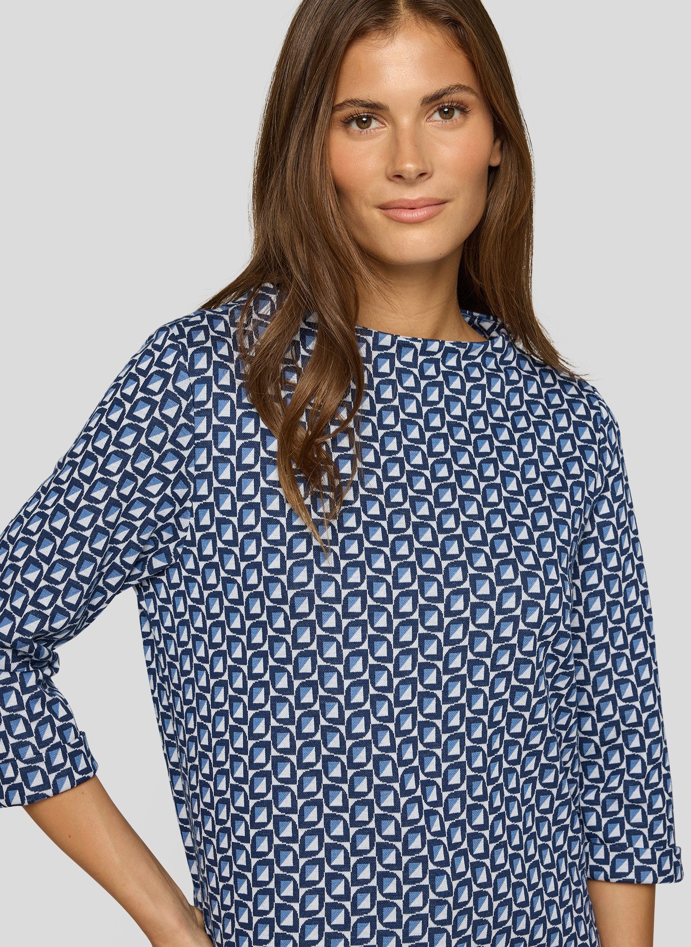 Rabe Shirt met 3/4 mouwen met print all-over
