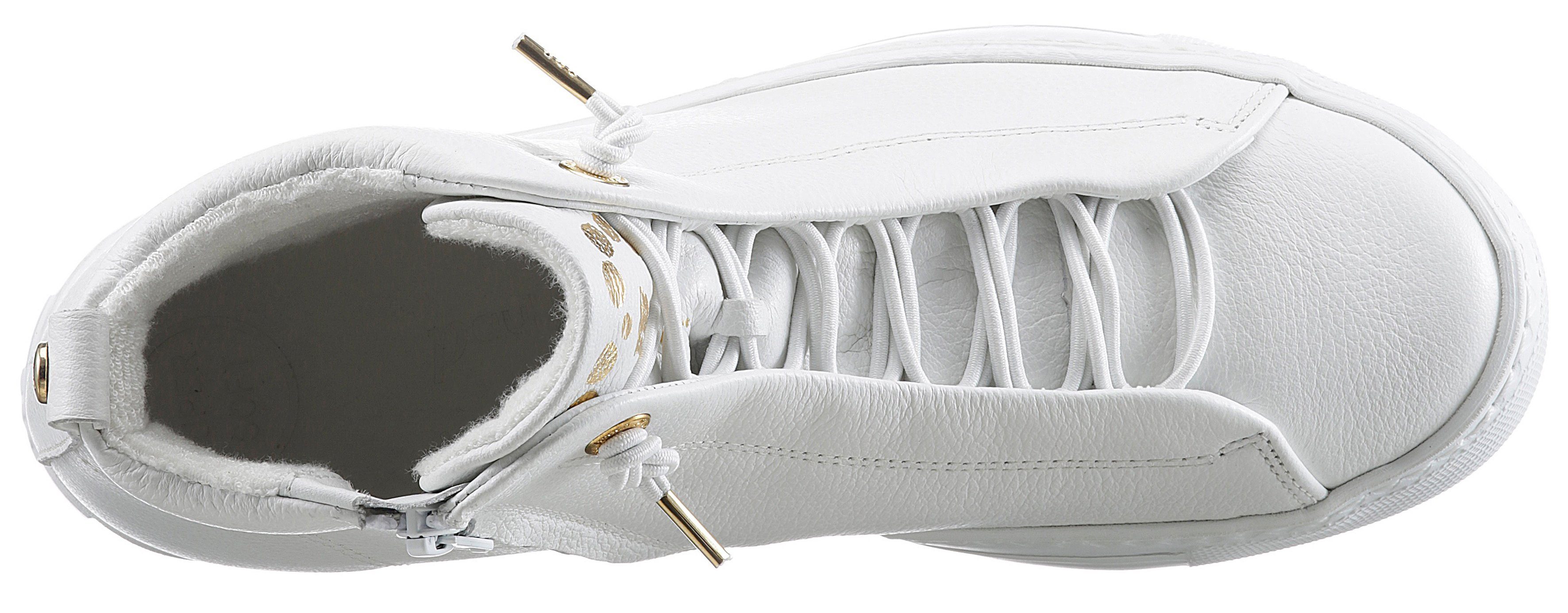 Paul Green Sneakers high top sneaker, instaplaarzen met binnenrits