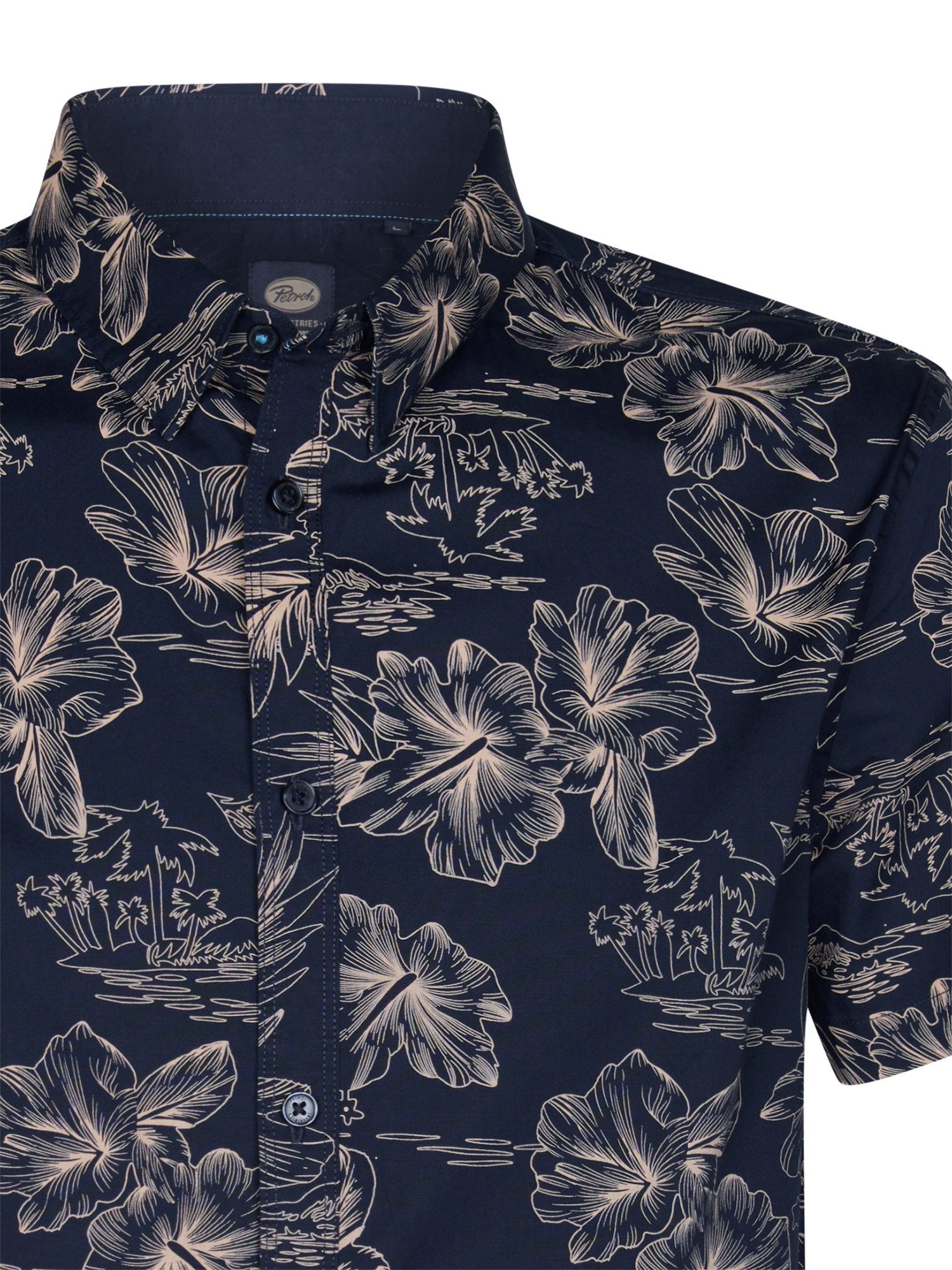 Petrol Industries Shirt met korte mouwen met print all-over