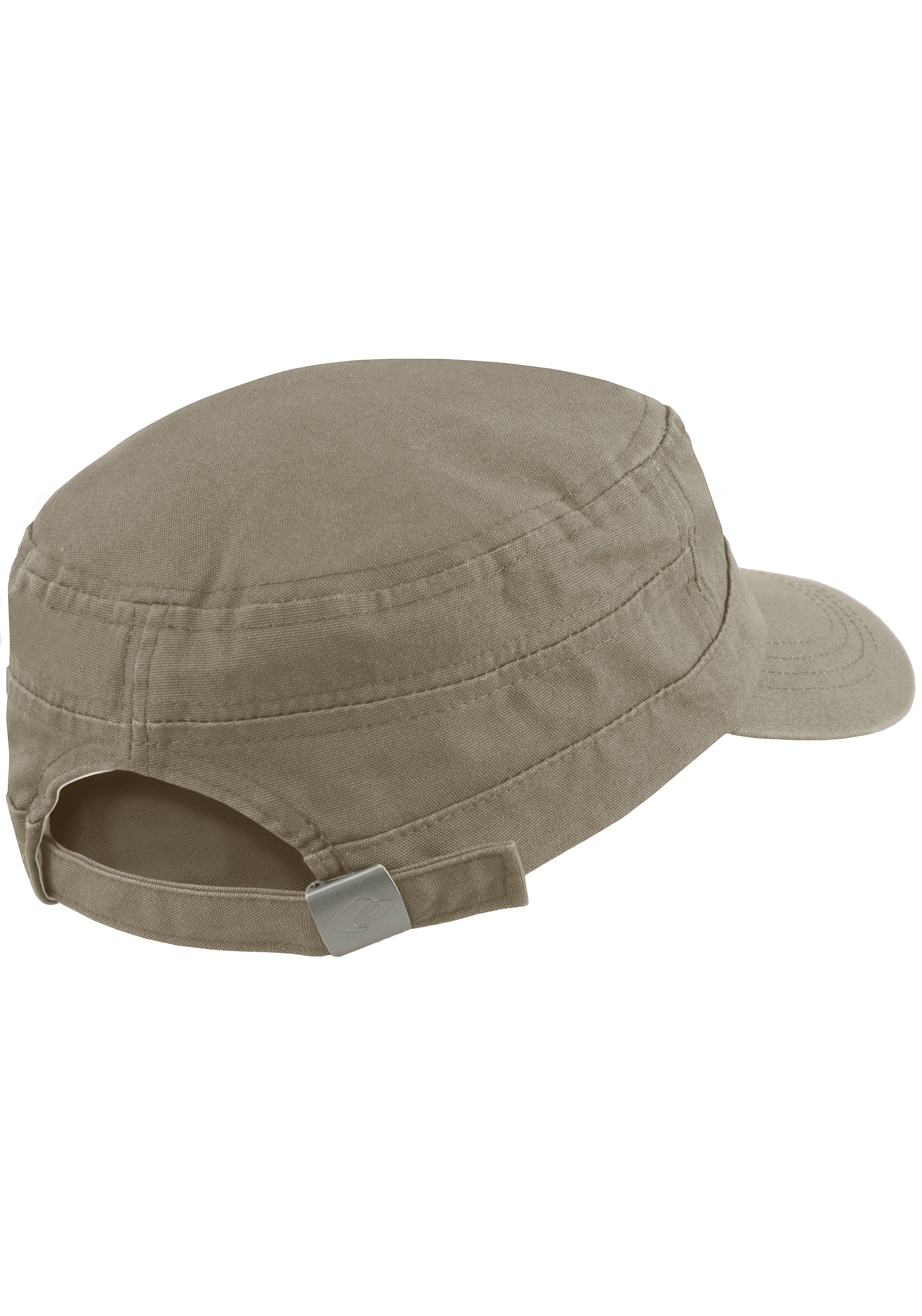 chillouts Army cap El Paso Hat van pure katoen, ademend, one size