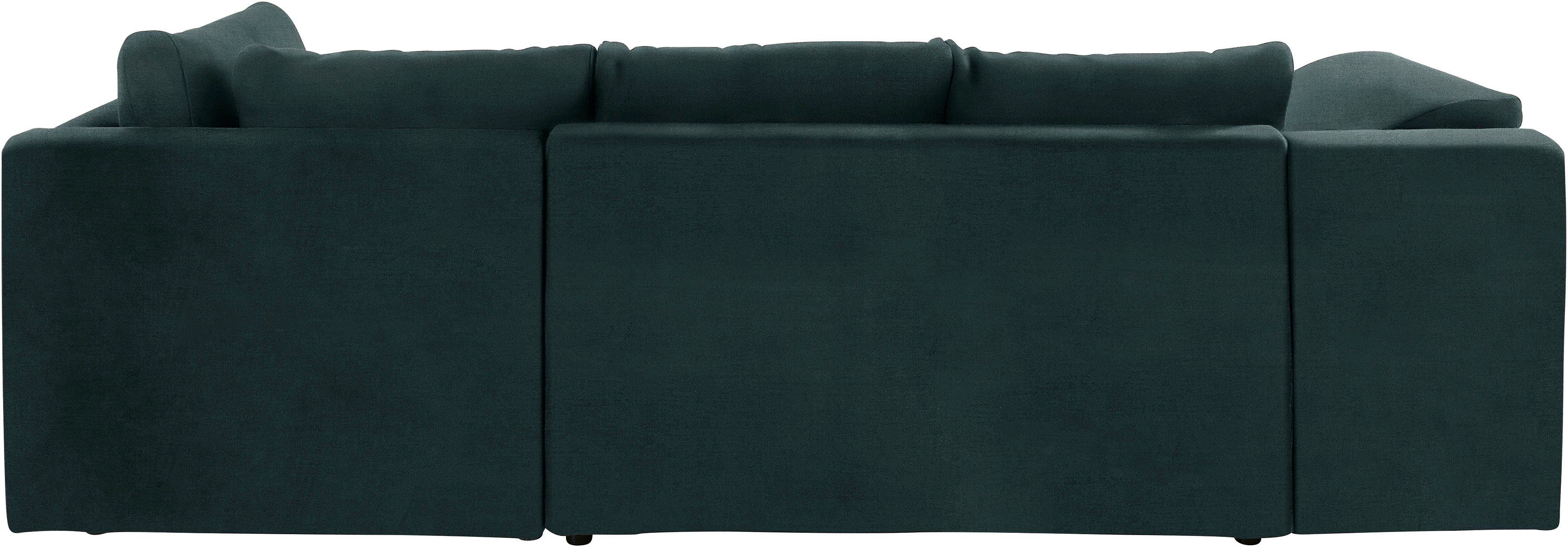 COLLECTION AB Hoekbank Sally L-vorm met en zonder slaapfunctie, inclusief losse rug- en sierkussens