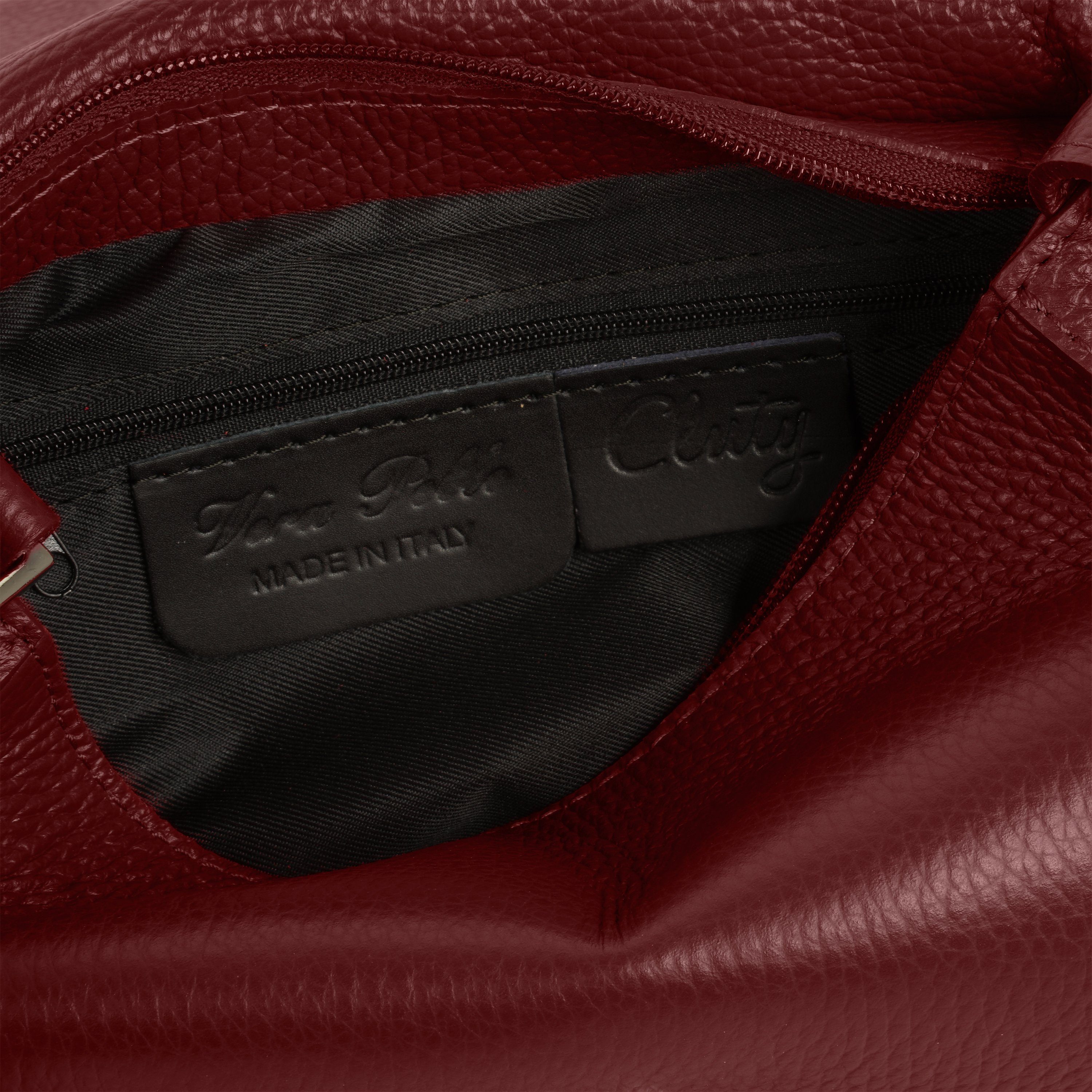 Cluty Tas echt leer, made in italy
