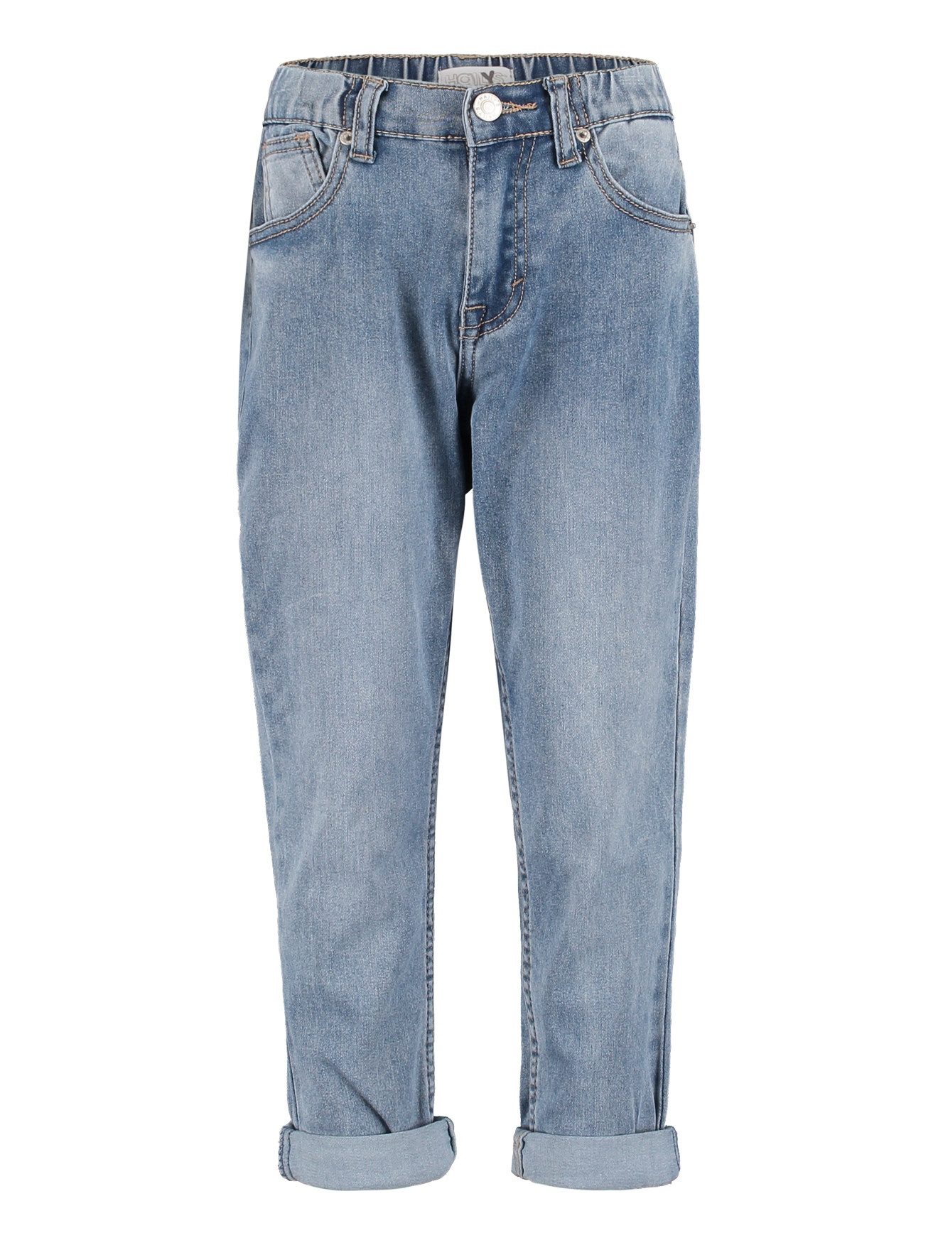 HaILYS High-waist jeans LG HW C JN Mirell met elastiek in de band