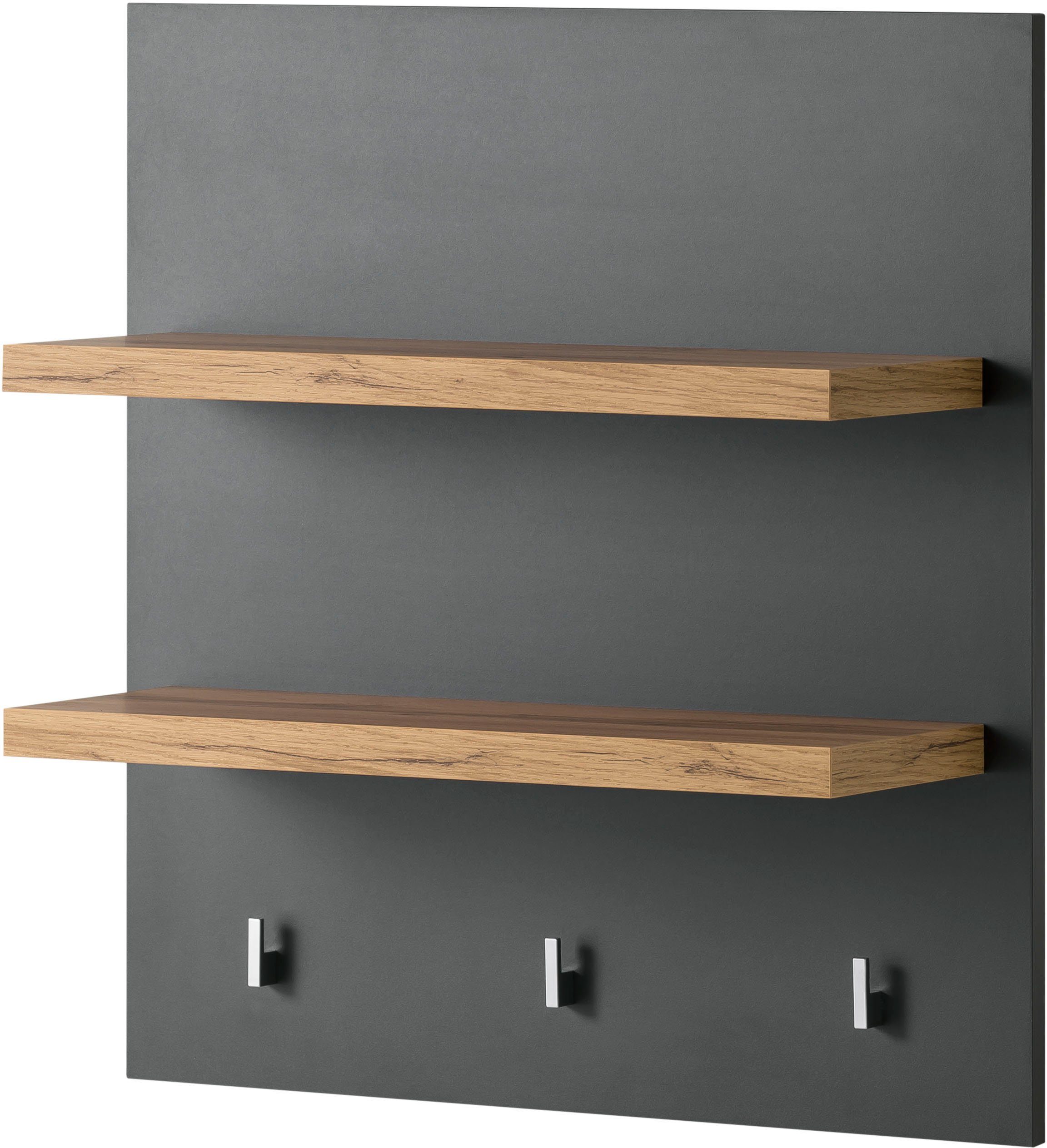 Kochstation Wandplank KS-Westminster met 2 legplanken, 3 haken, breedte 60 cm, exclusief by otto