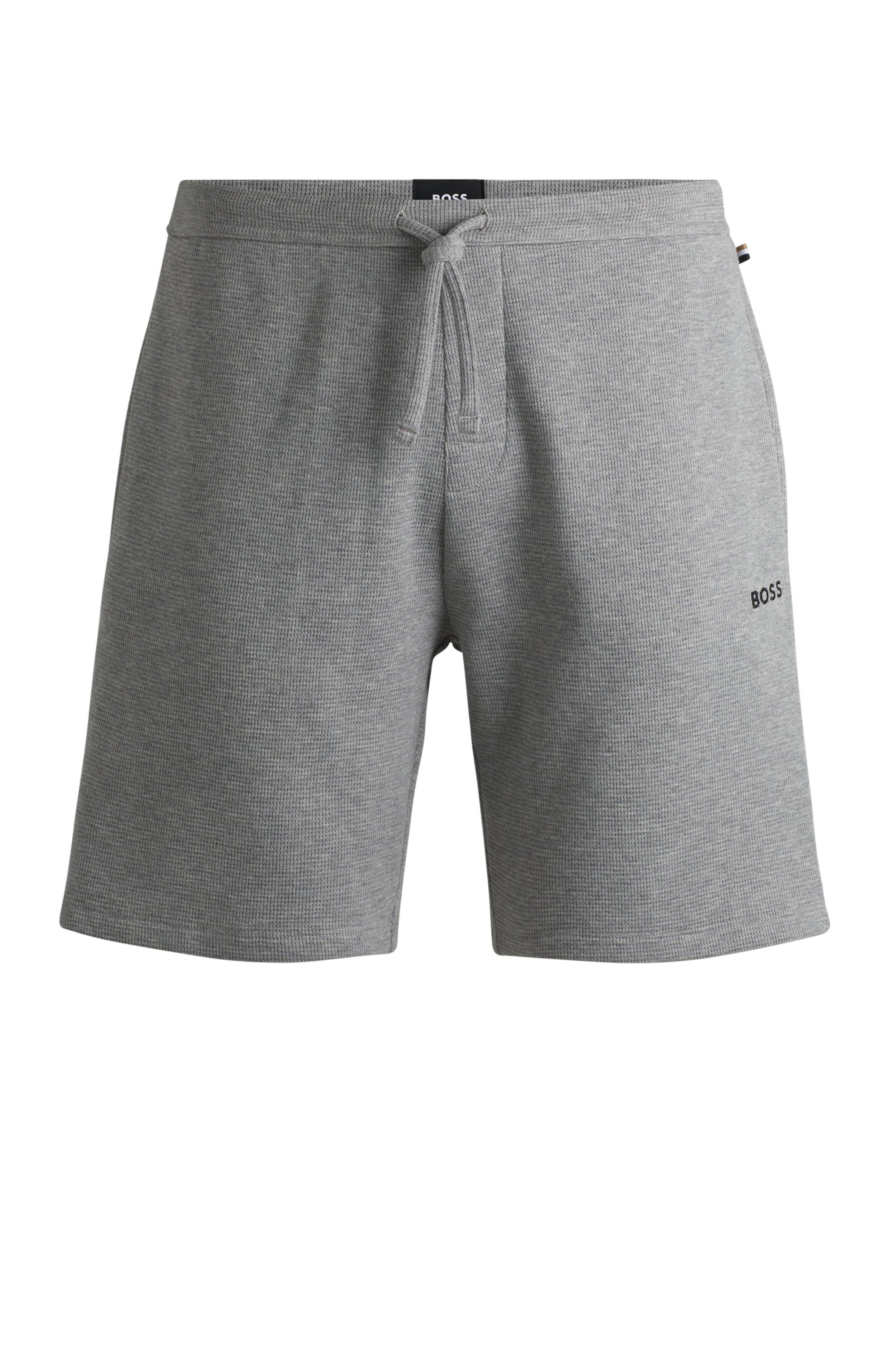 BOSS Pyjamashort Waffle Shorts