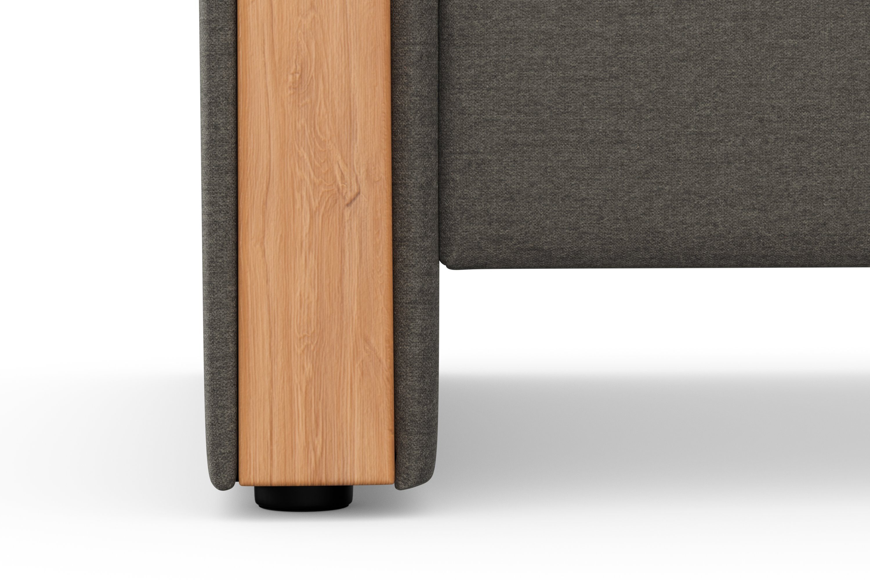 Home affaire 2-zitsbank Dangast Verstelbare hoofdsteun, houten frontlijsten, naar keuze ook in Easy clean bekleding