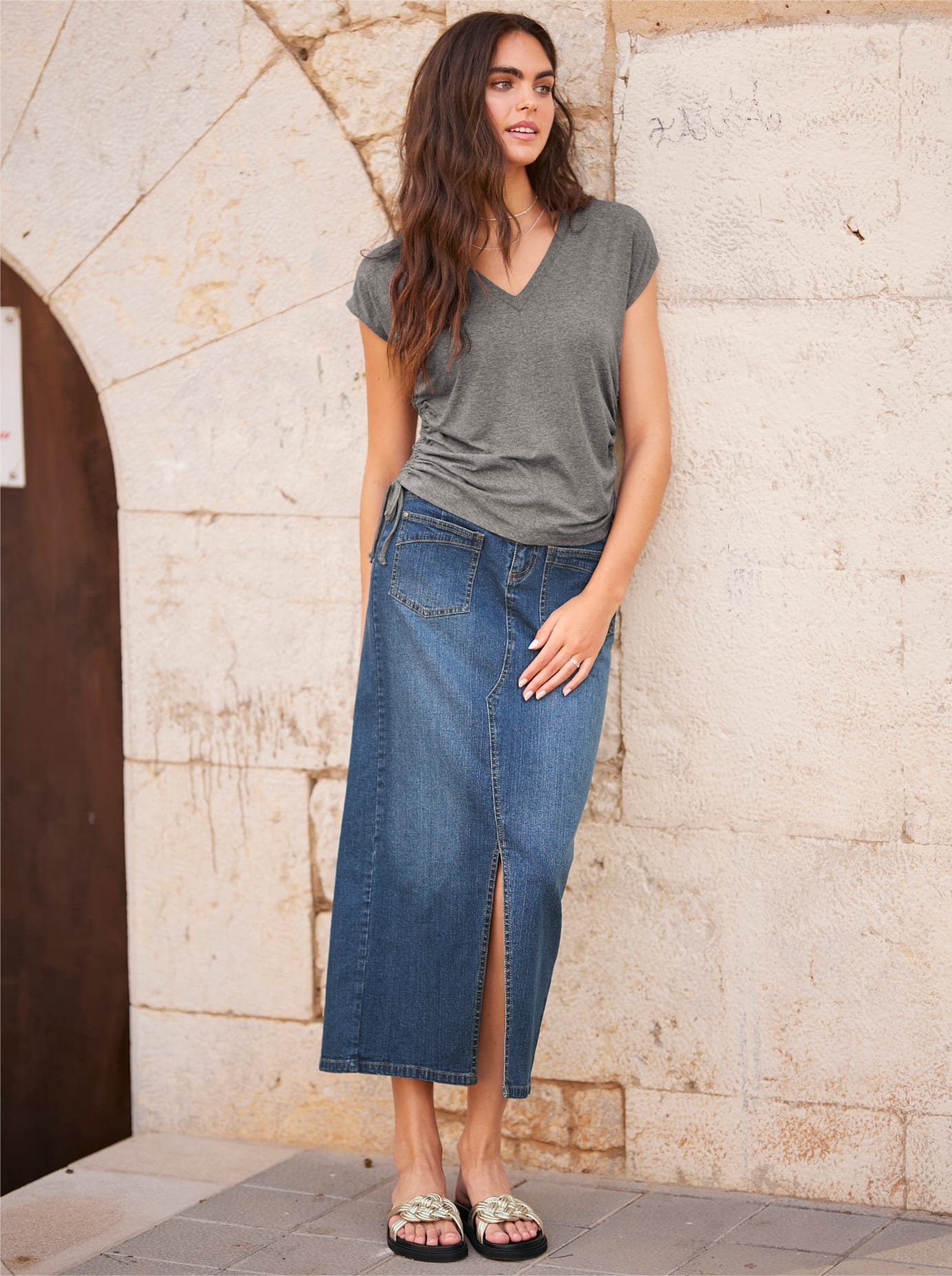 heine Jeans rok