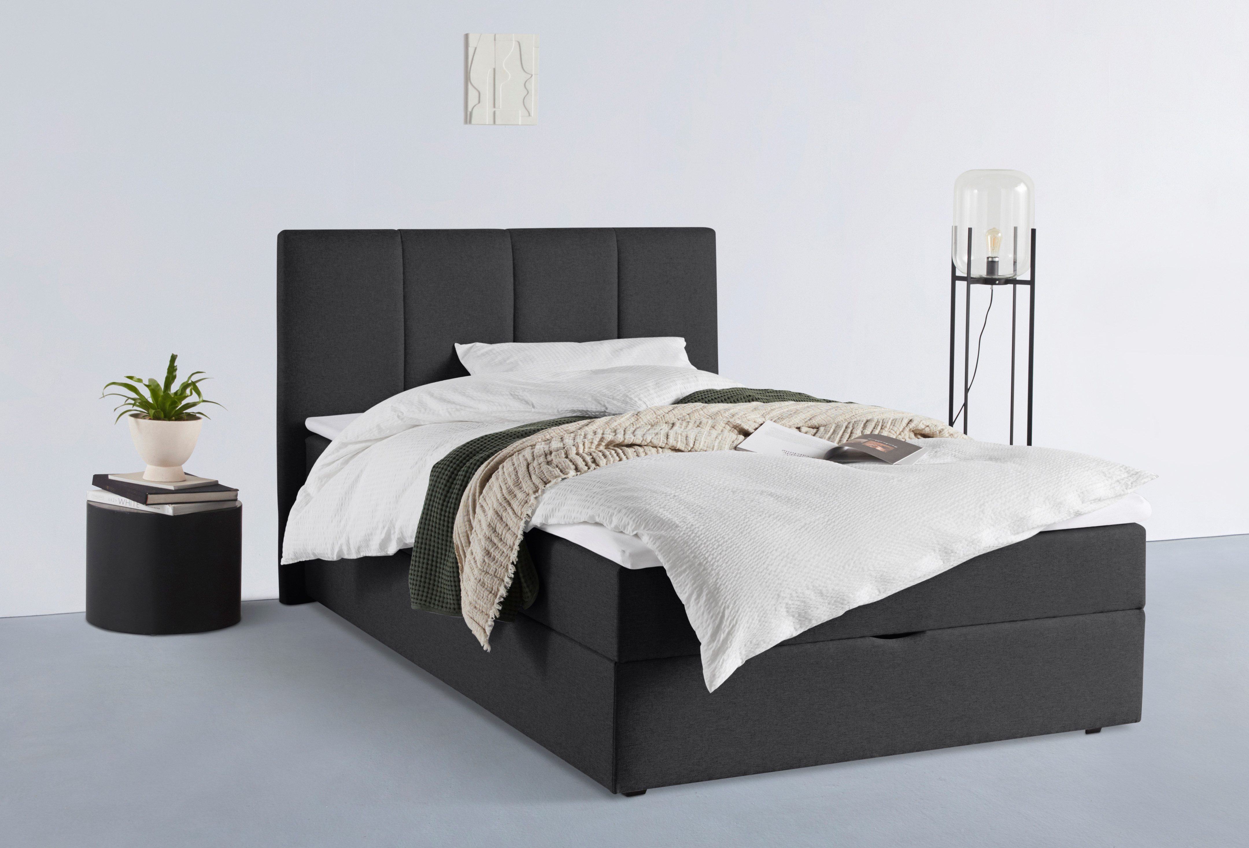 INOSIGN Boxspring Fidan optioneel met bedbox, verkrijgbaar in h2, h3 & h4