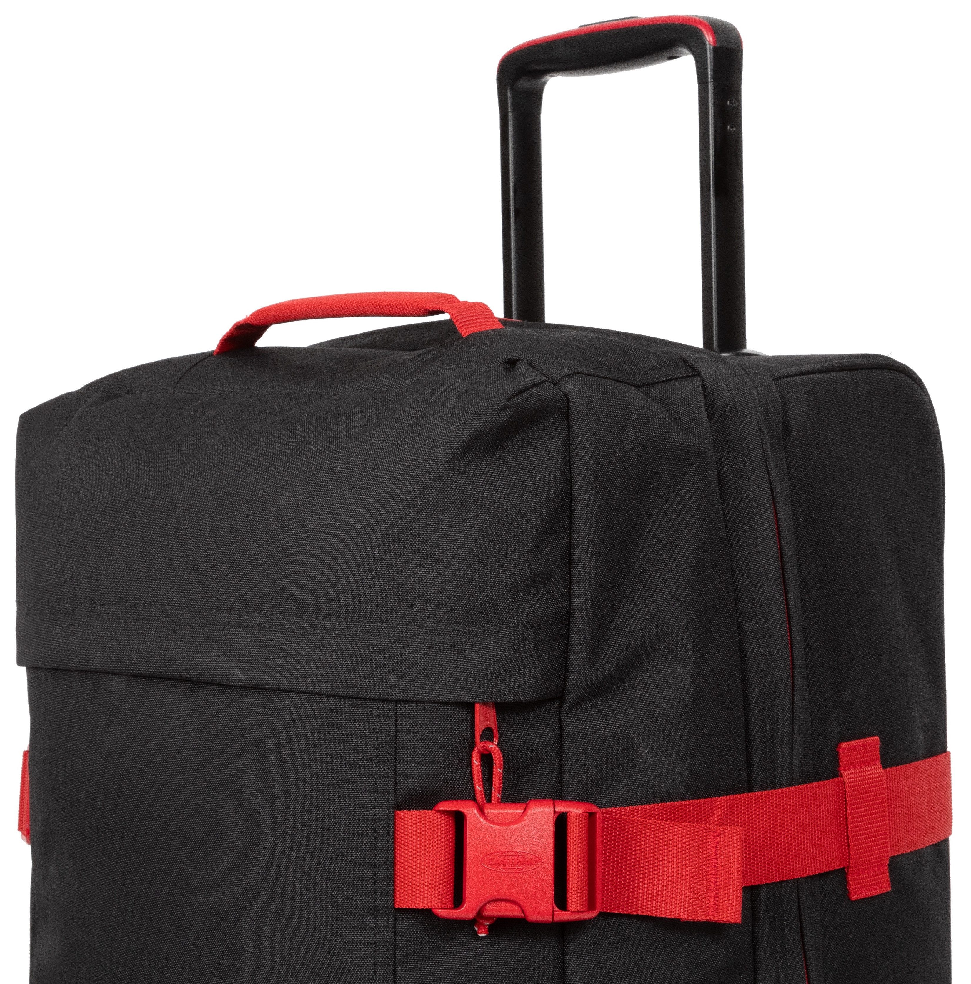 Eastpak Zachte bagage trolley TRANVERZ M Handbagage-koffer reis bagage koffer TSA-slot