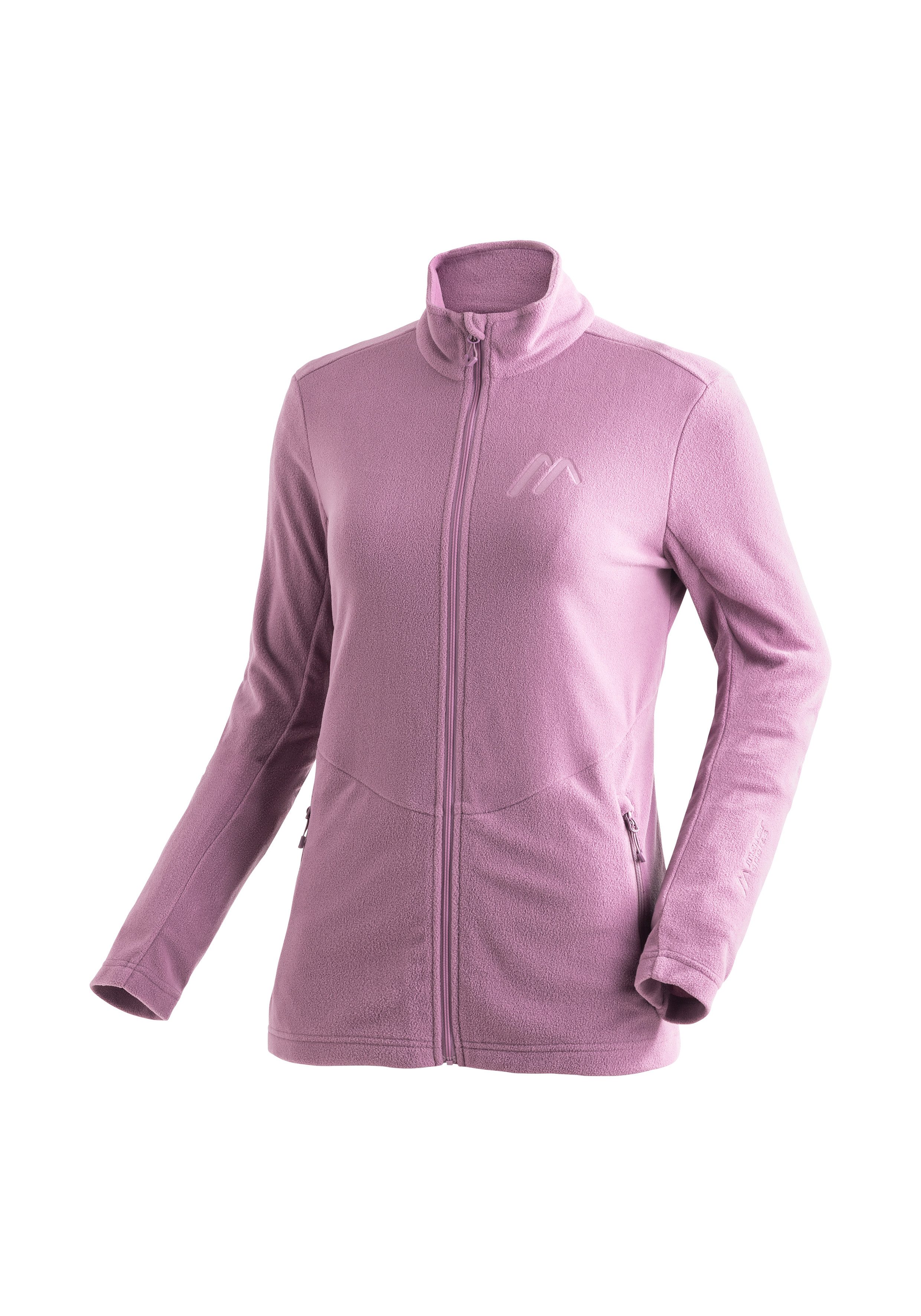 Maier Sports Fleecejack Denise Jacket W Dames midlayer, ademend snel drogend, full-zip, regular fit