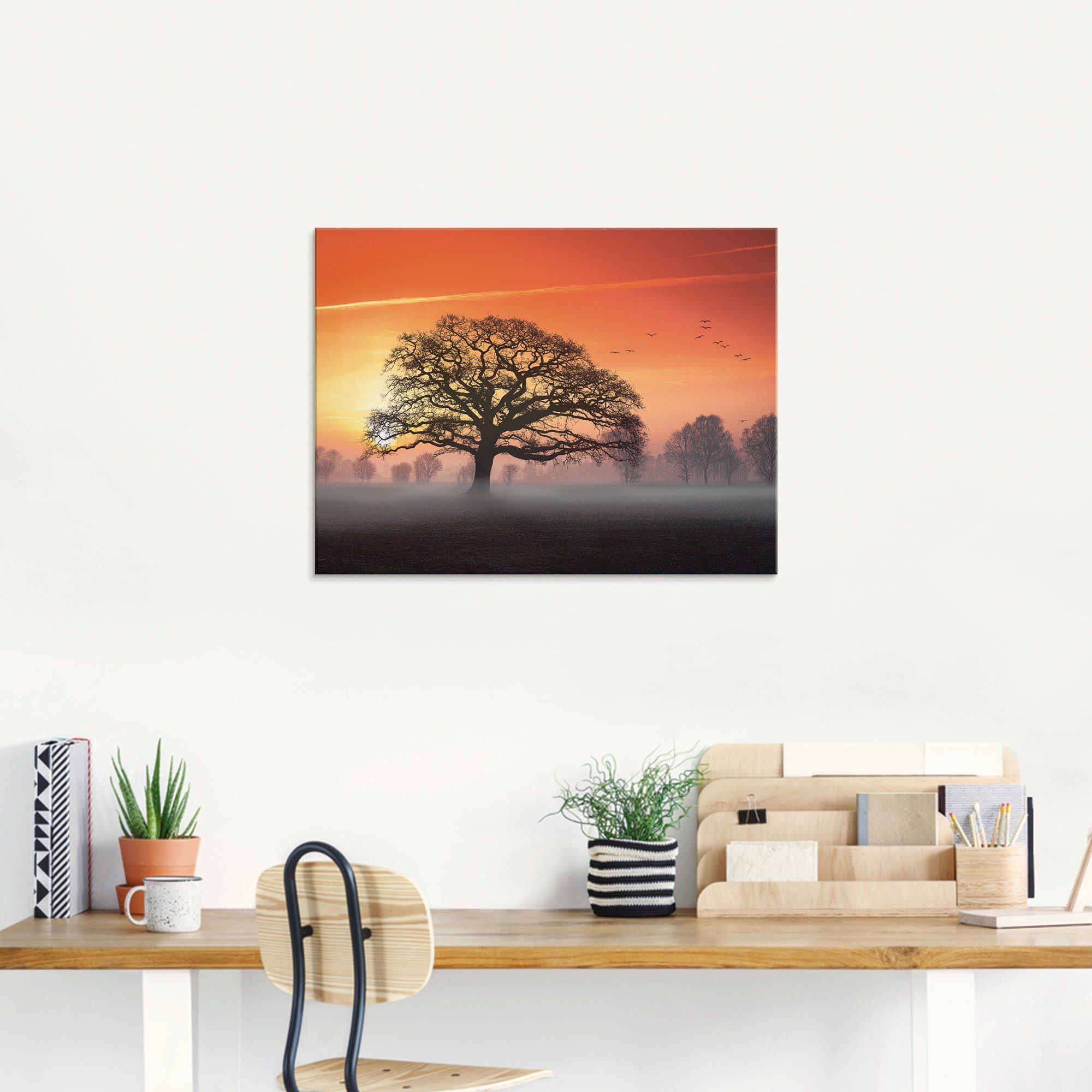 Artland Print op glas Filigraan en meer... in verschillende maten