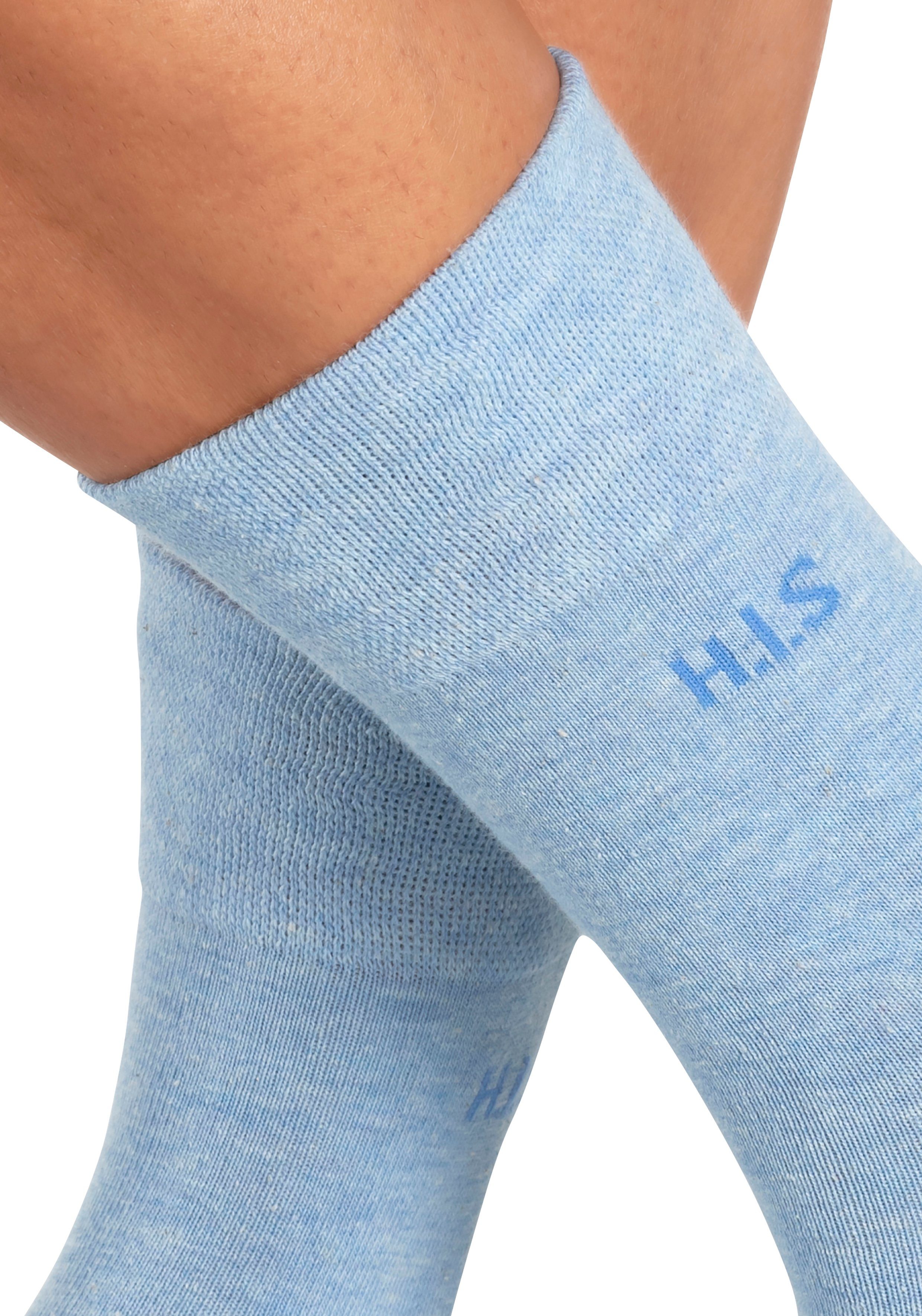 H.I.S Sokken zonder snijdende elastiek (set, 12 paar)