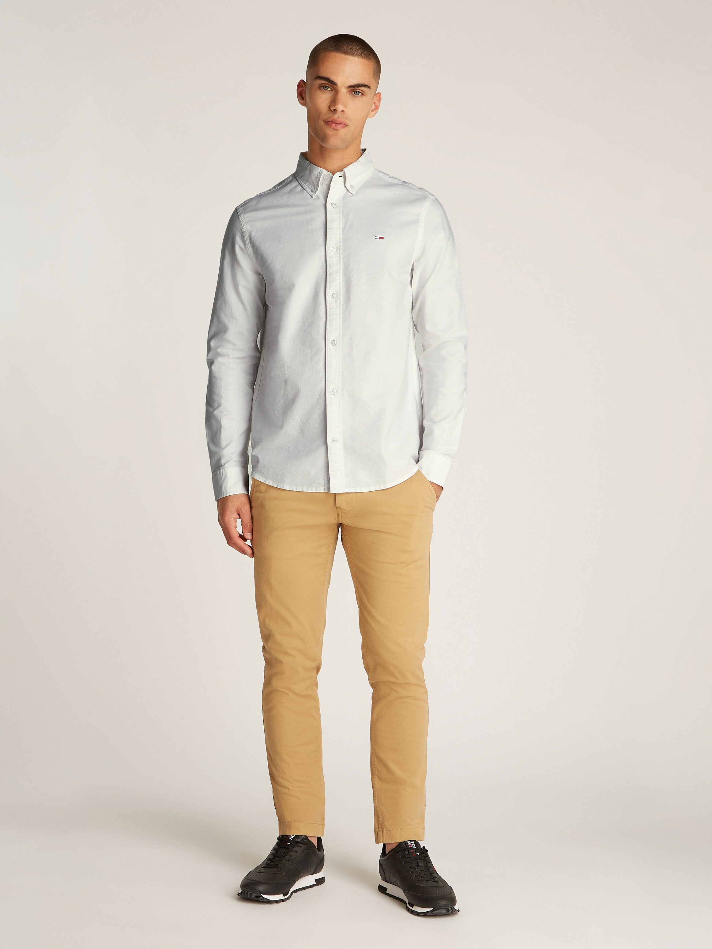 TOMMY JEANS Overhemd met lange mouwen TJM REG OXFORD SHIRT EXT
