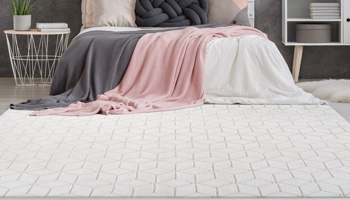 me gusta Vloerkleed Vivica 100 bijzonder zacht door microvezel, woonkamer