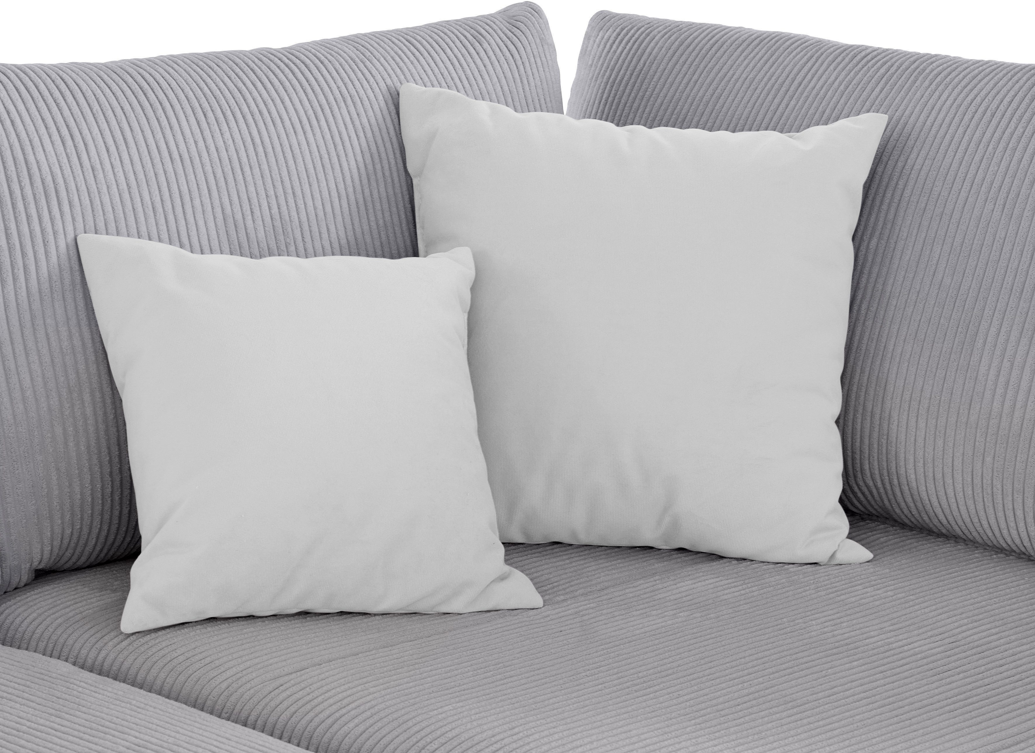 INOSIGN Hoekbank Boxspringbed Night & Day L-vorm met permanente slaapfunctie met armleuning