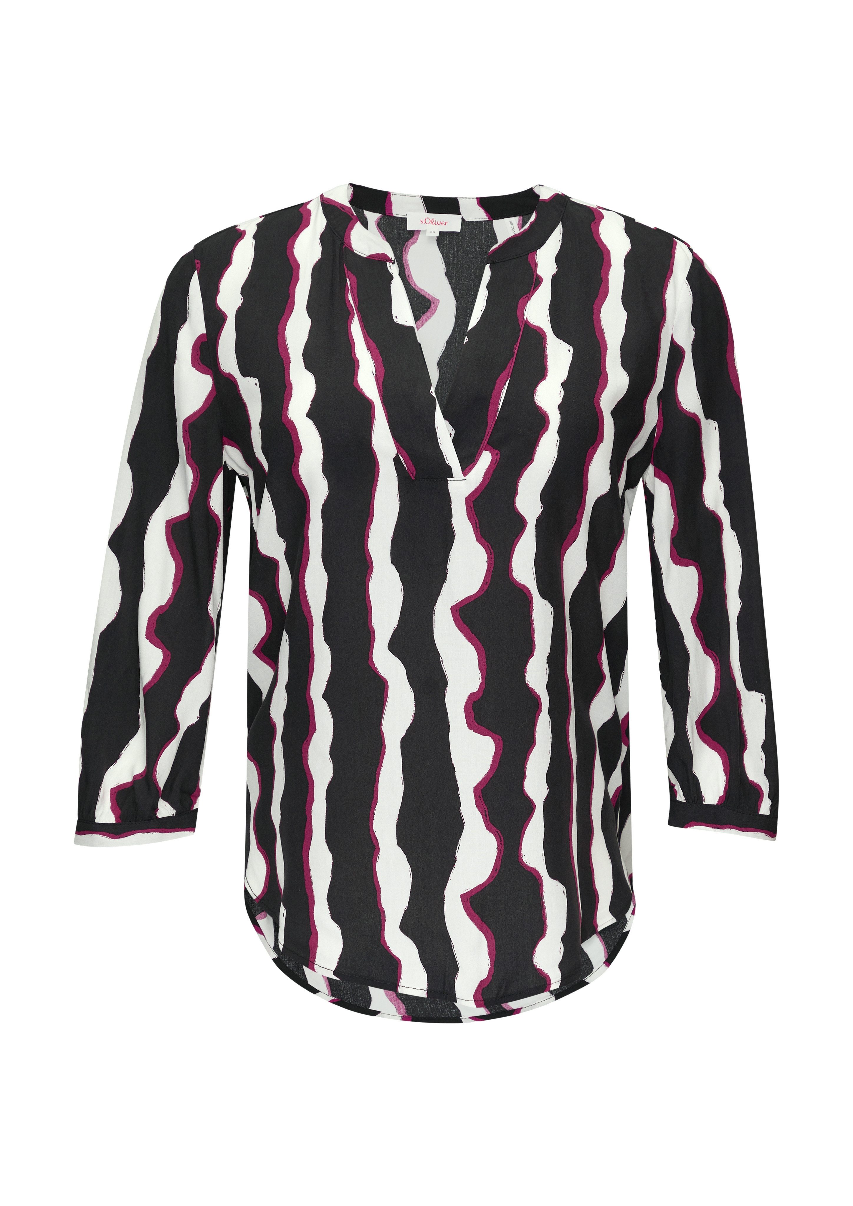 s.Oliver Top met print all-over